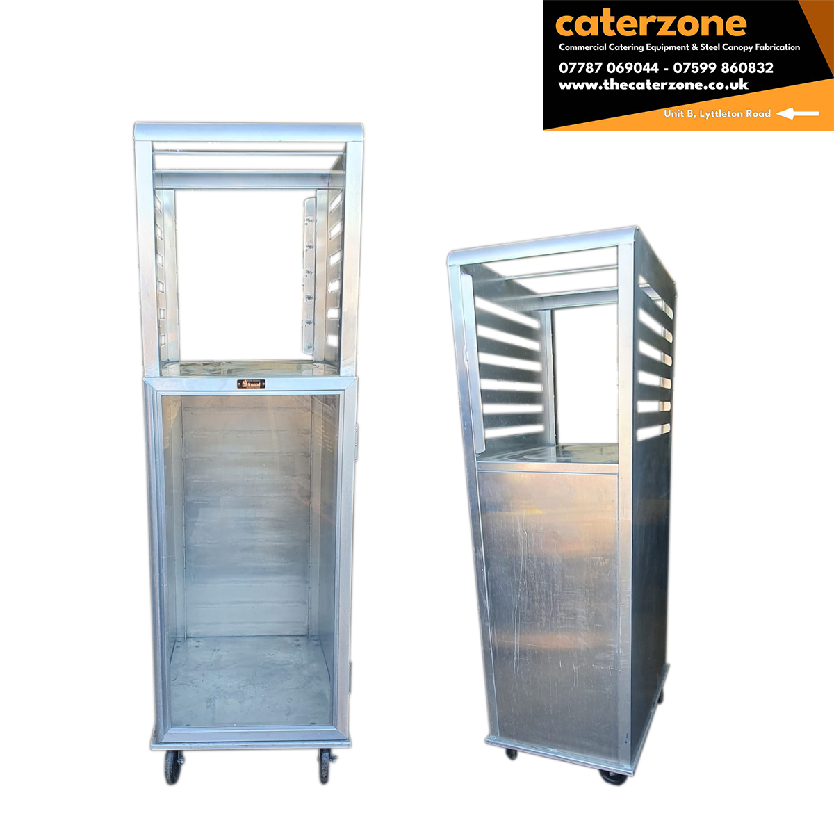 Subway Bread Cabinet Combination Cabinet and Rack to Store - Used