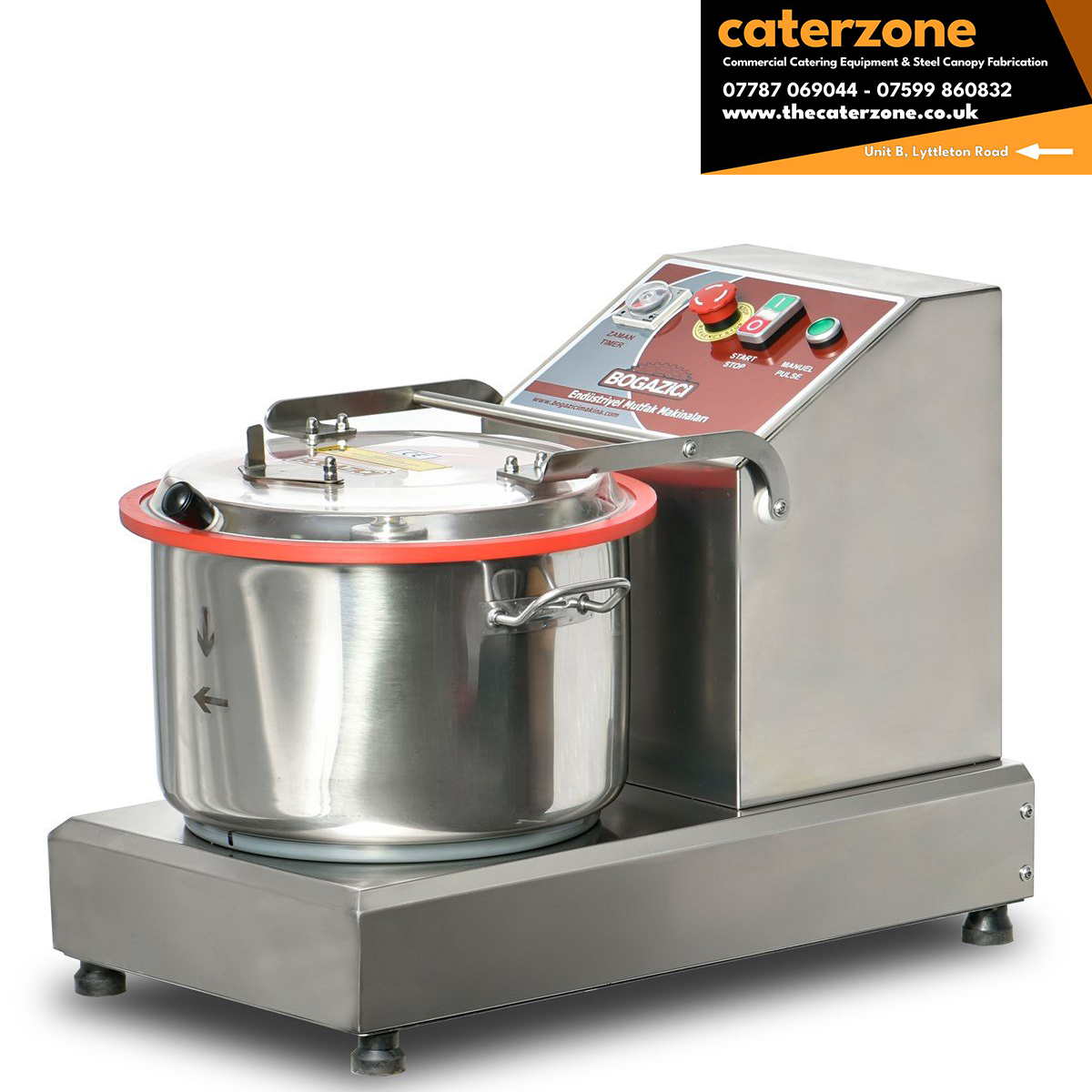 Table Top 8 Litre Meat Cutting Machine and Houmous Maker