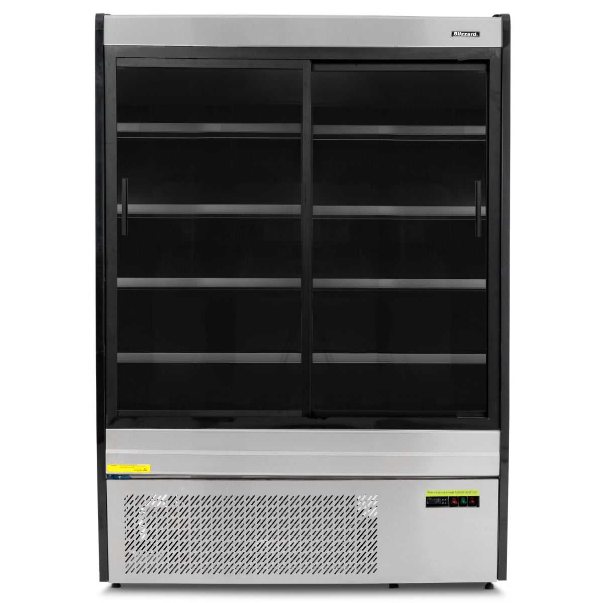 1.3m Sliding Glass Door Multi Deck Display