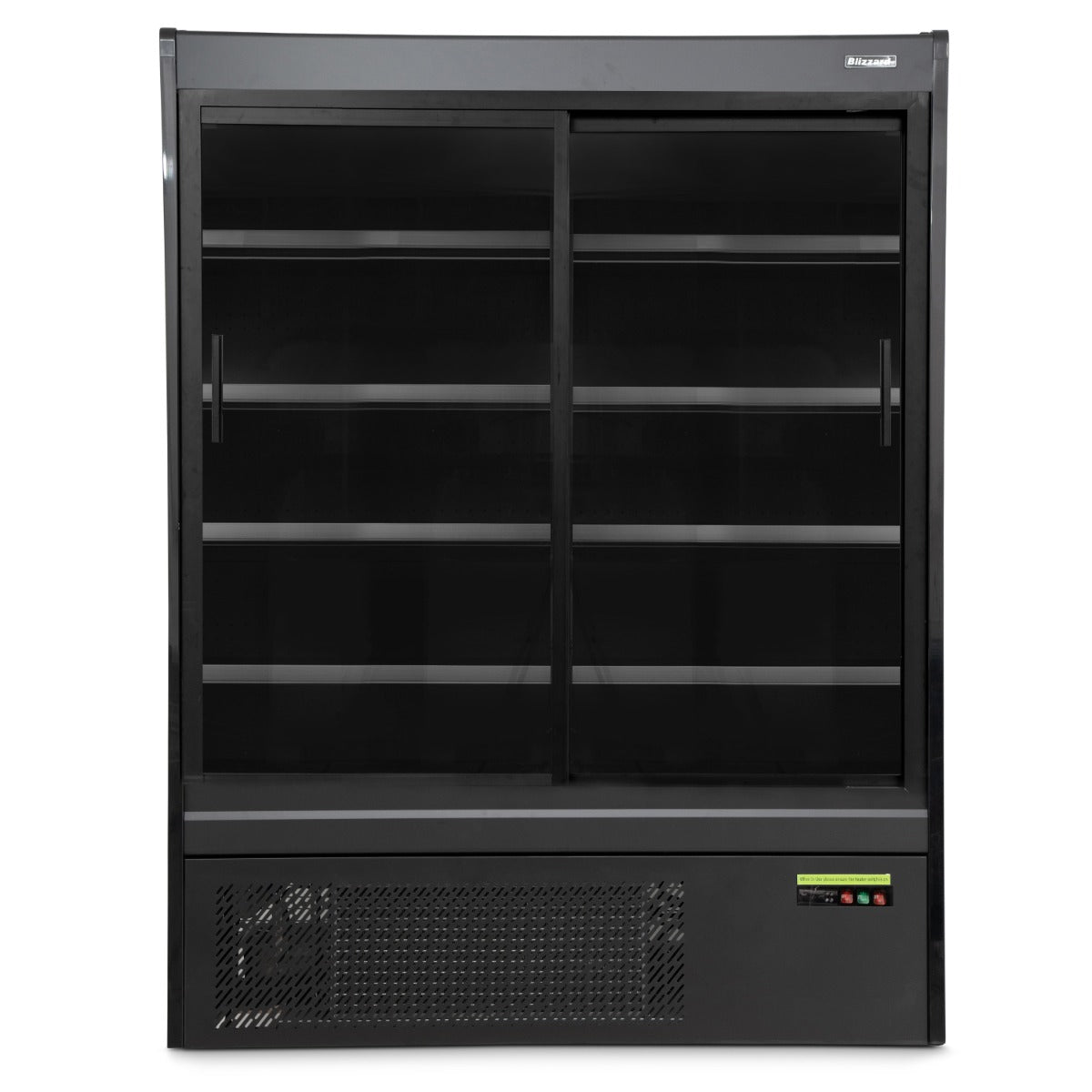 2m Sliding Glass Door Multi Deck Display