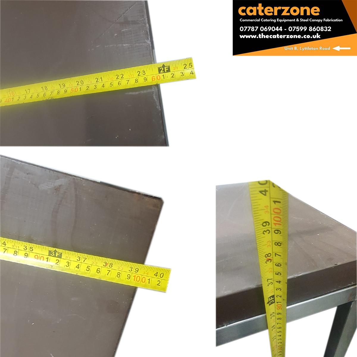 Butcher Table 100x60x94cm - Used