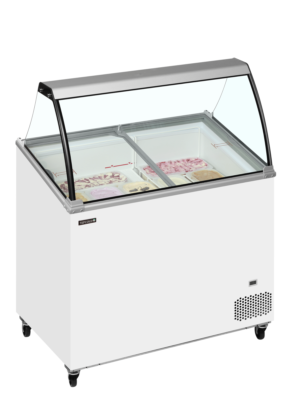 - - Scoop Ice Cream Display - IC301SCE + CANOPY