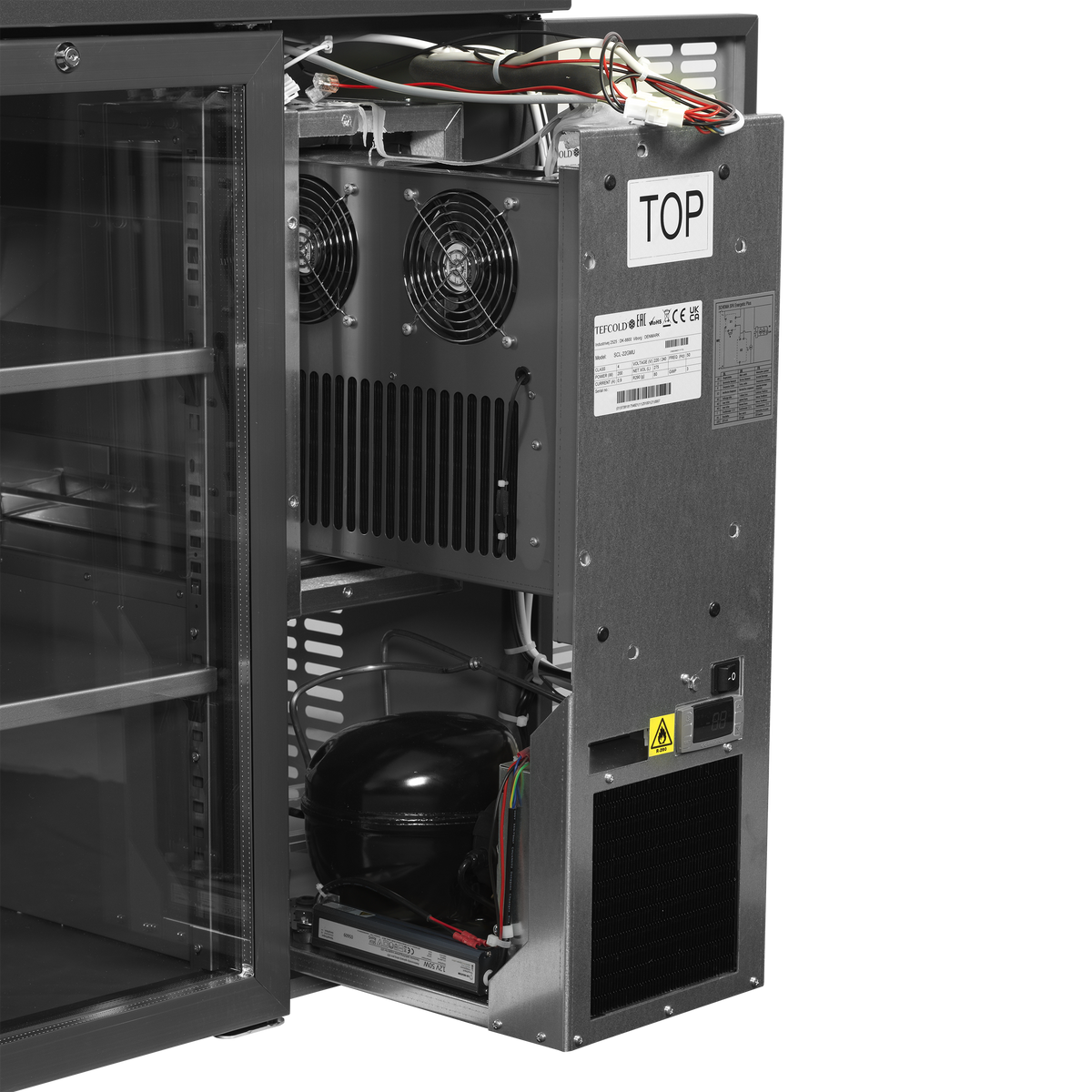High-end Backbar Cooler - SCL-2222GMU+
