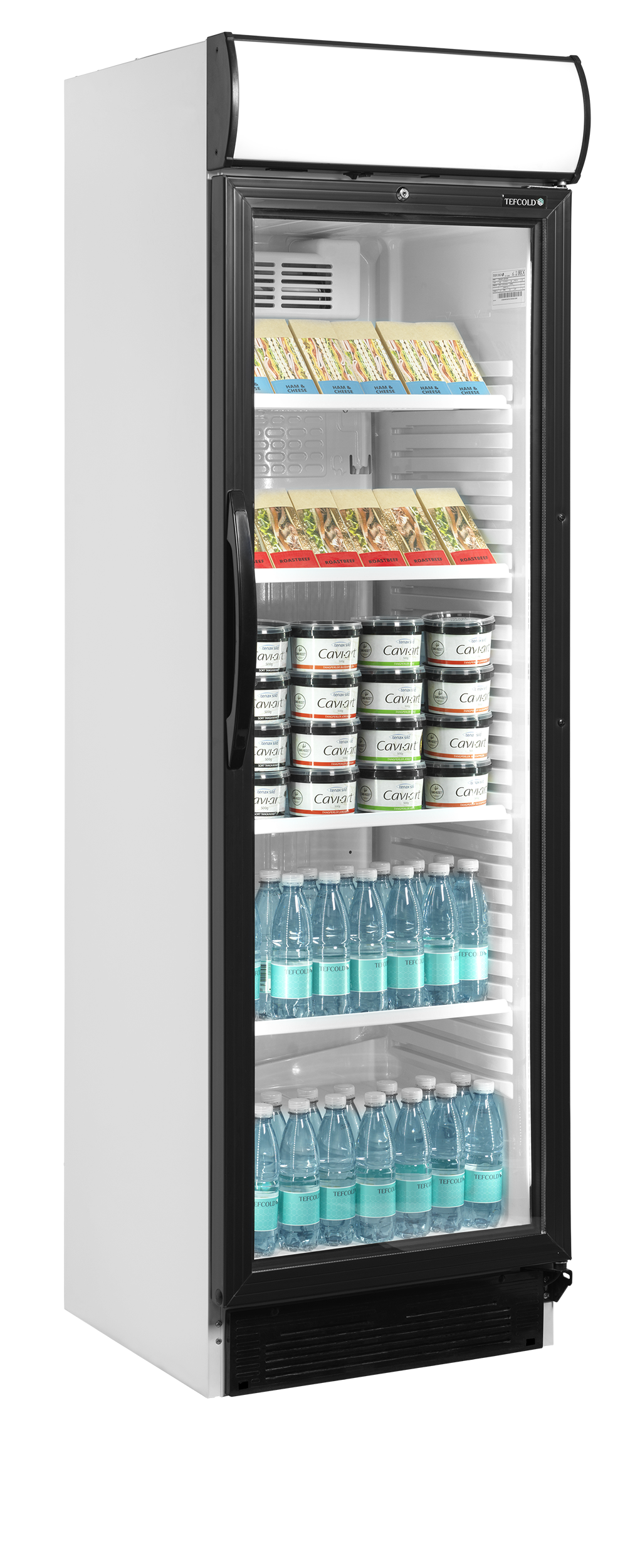 TEFCOLD - Glass Door Merchandiser - CEV435CP 2 LED