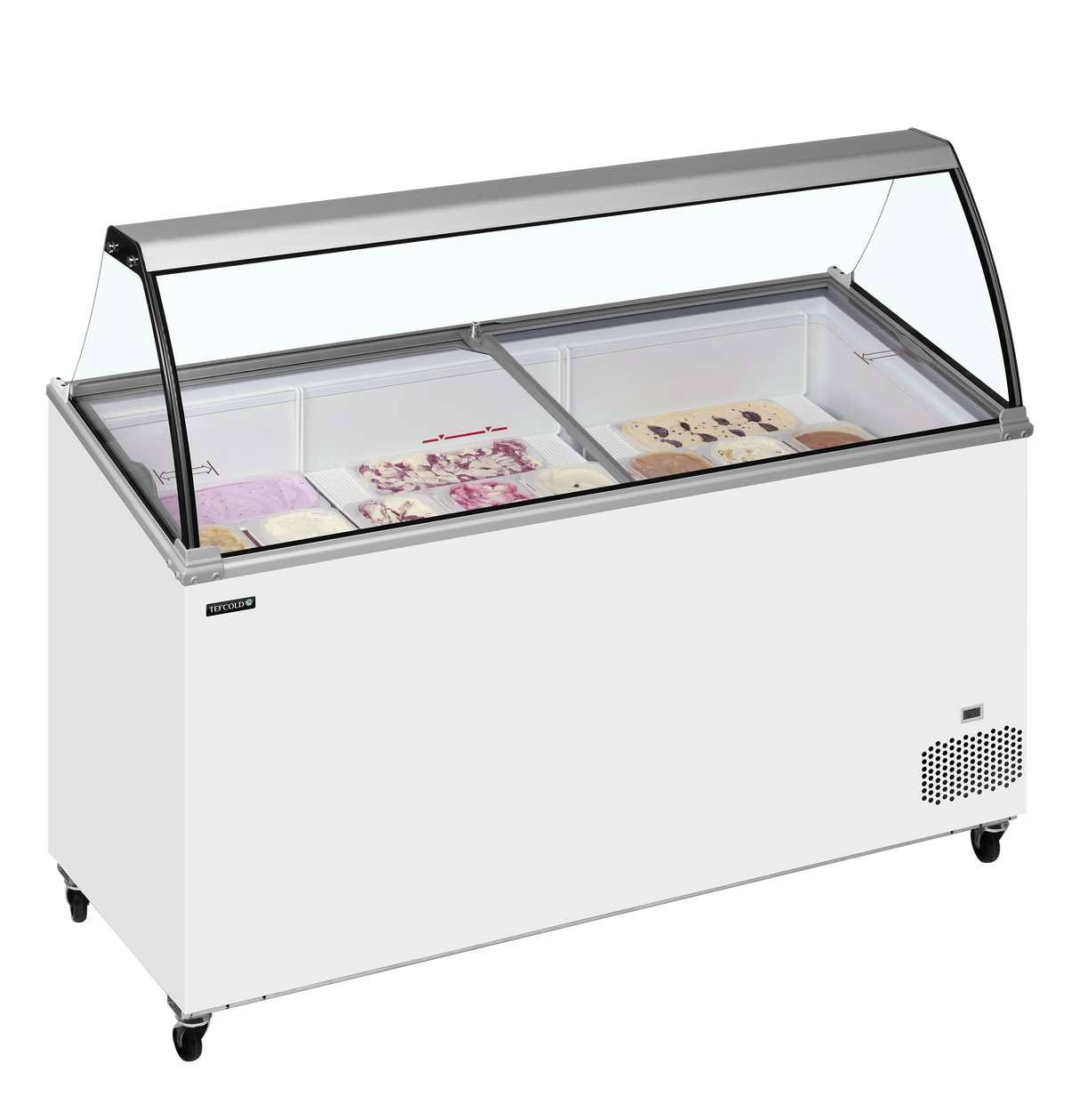 - - Scoop Ice Cream Display - IC501SCE + CANOPY