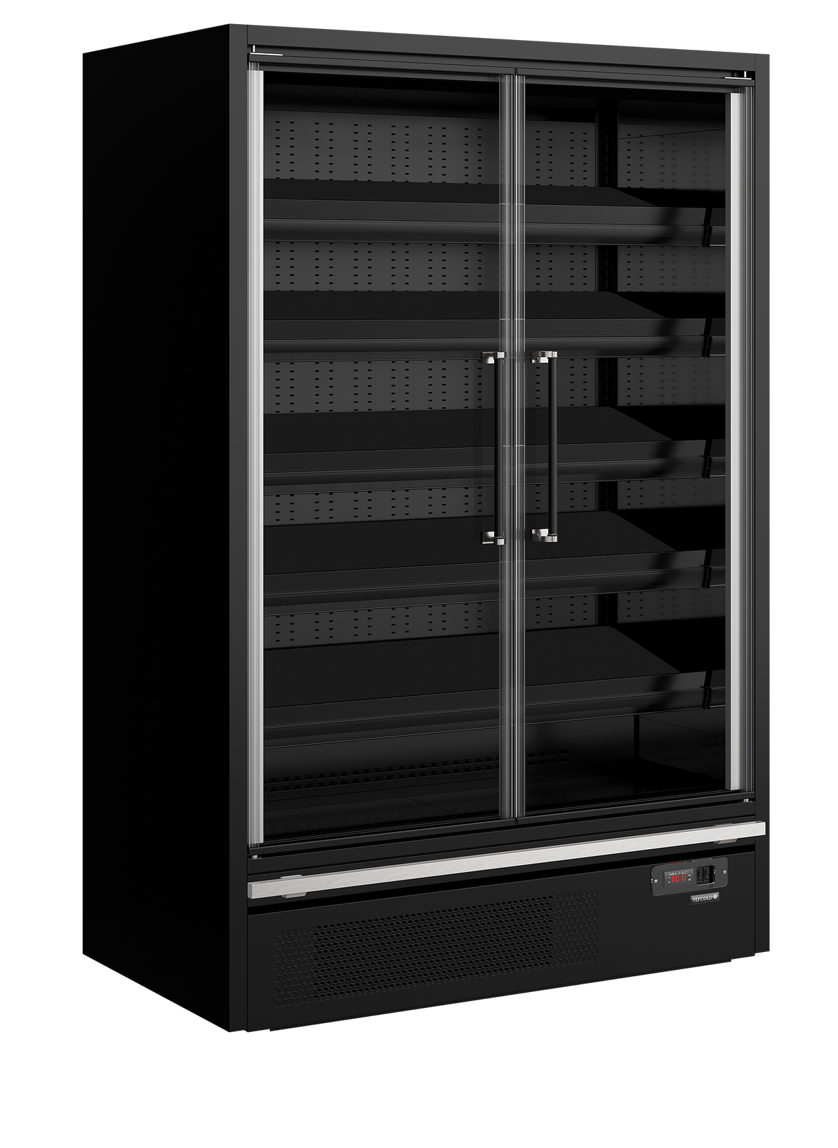 TEFCOLD - Multideck With Doors - Galaxy+ GP14FGD Black