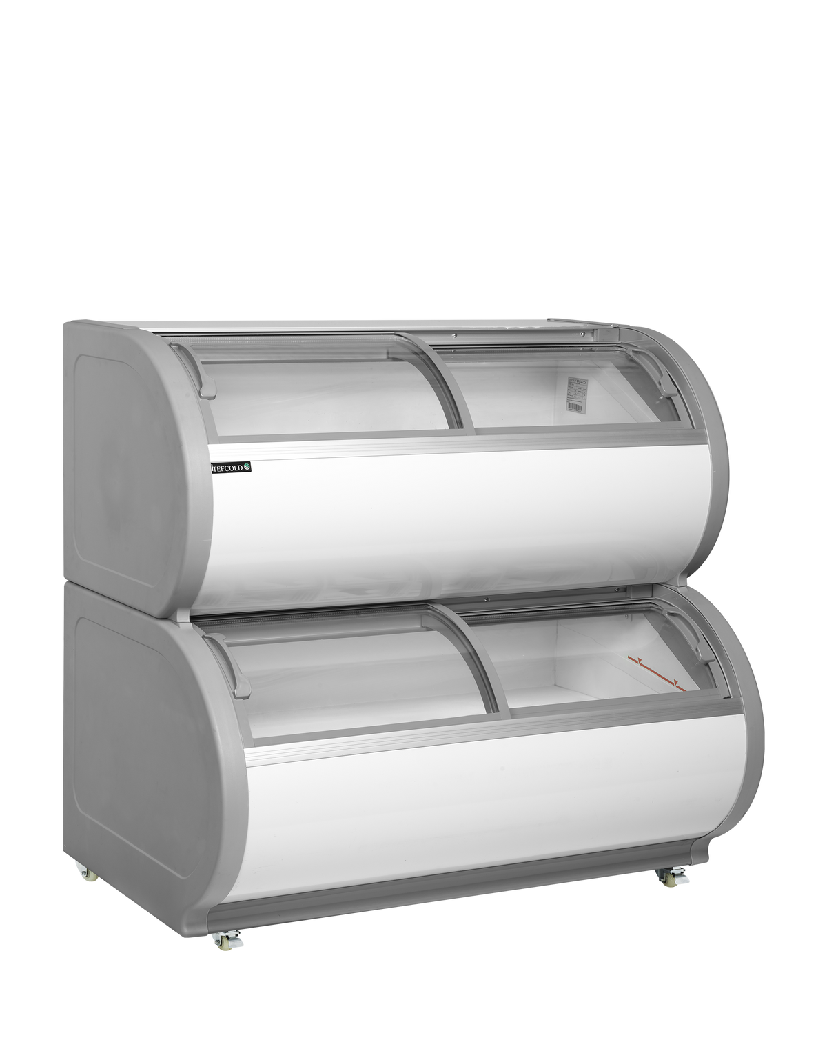 Two Level Display Freezer - TD500