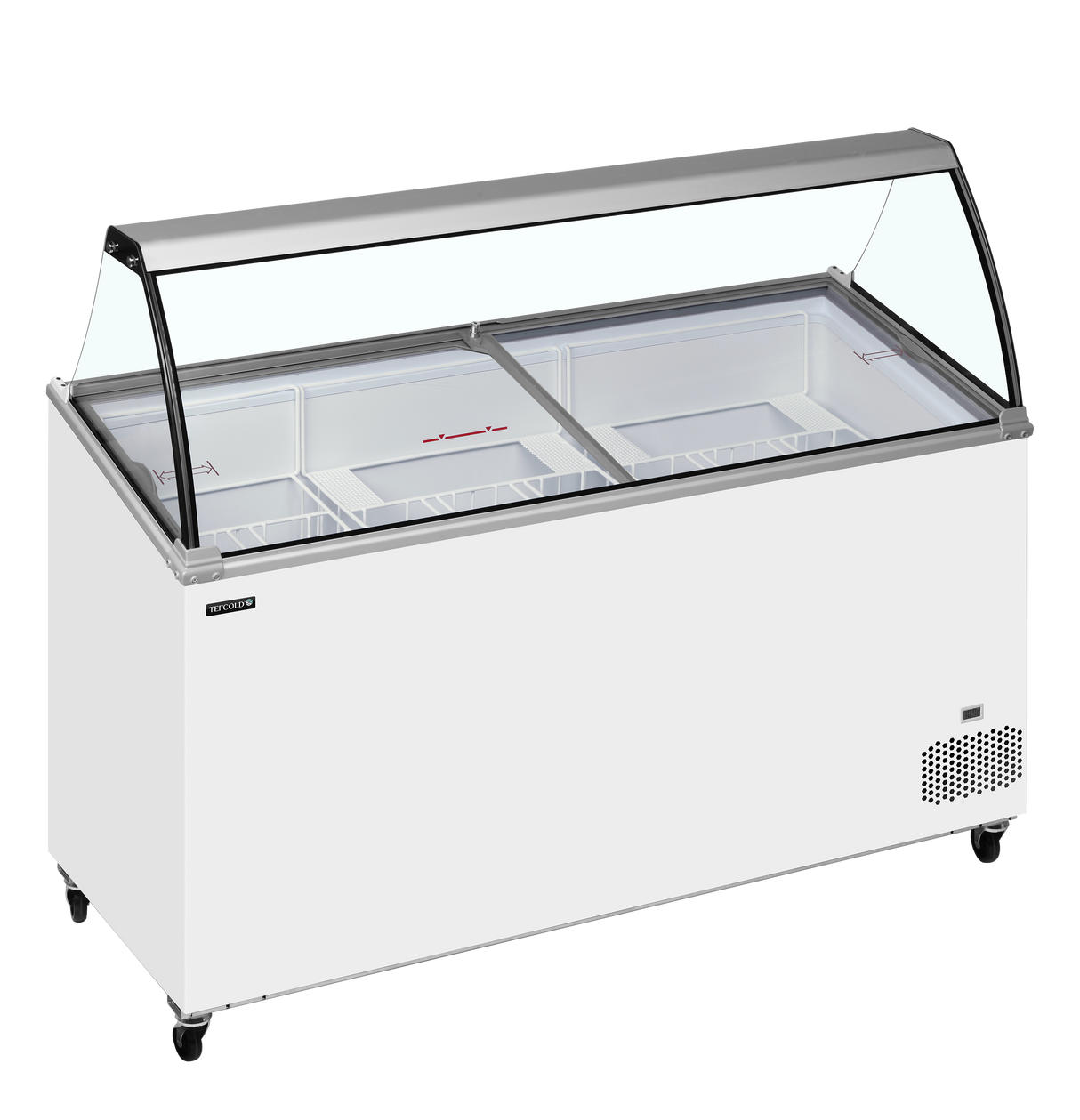 - - Scoop Ice Cream Display - IC501SCE + CANOPY