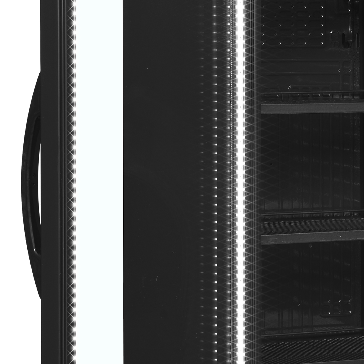 TEFCOLD - Glass Door Merchandiser - CEV425 BLACK L/H