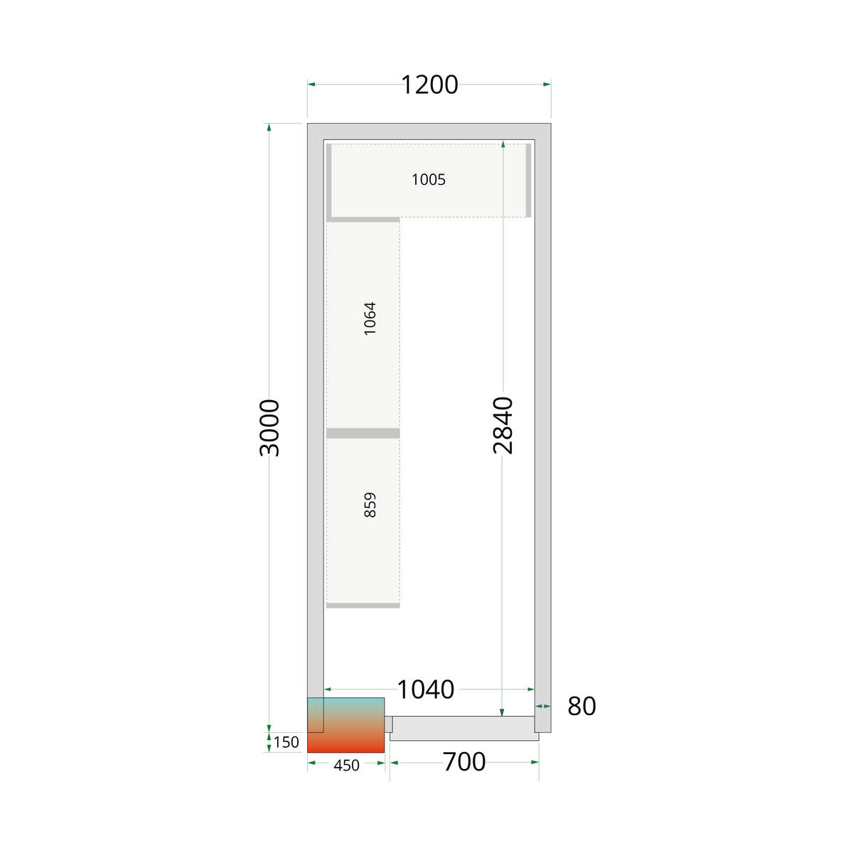 CRPF1230 - Shelf Rack System Kit