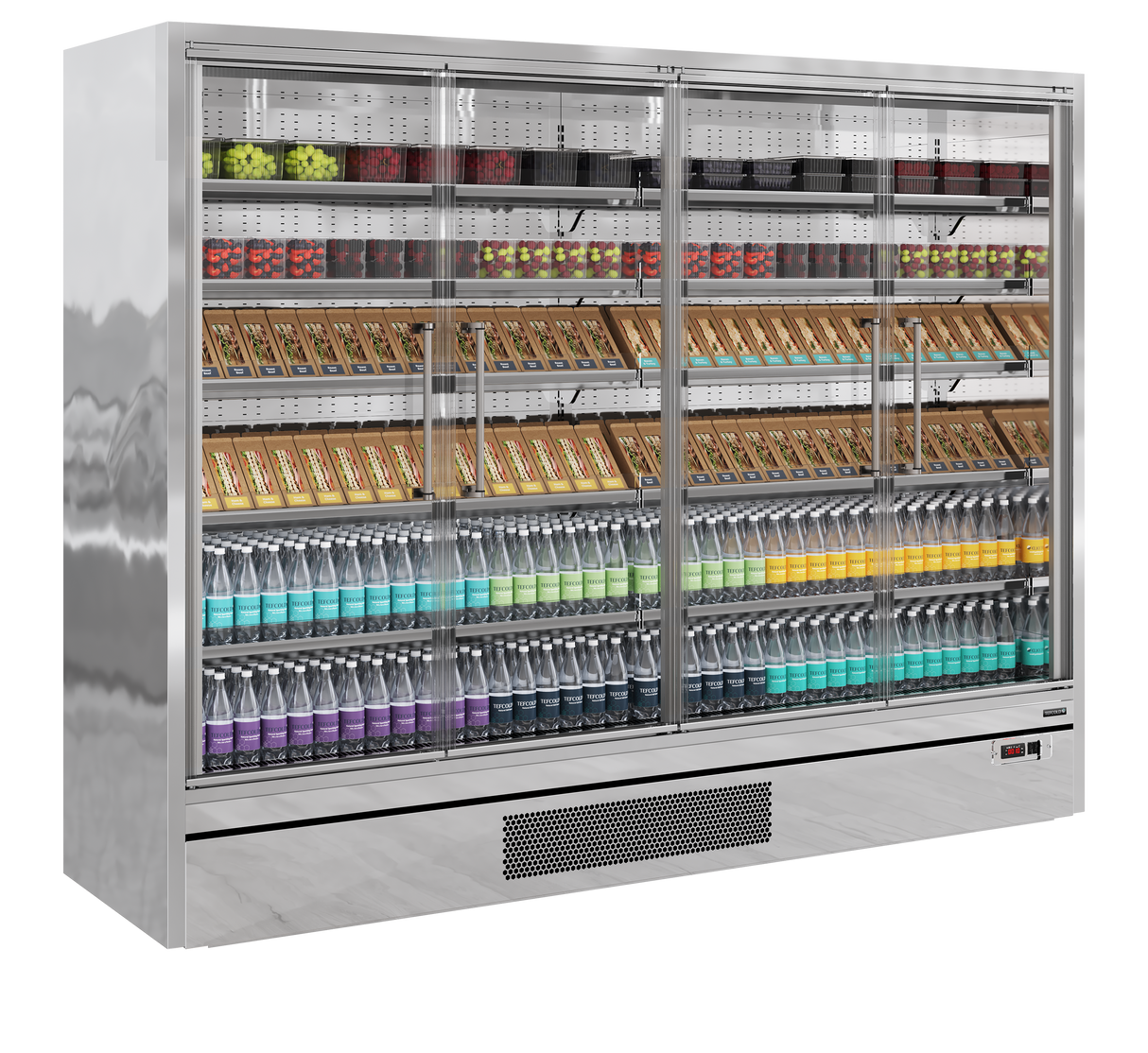 TEFCOLD - Multideck With Doors - Galaxy+ GP26FGD SS