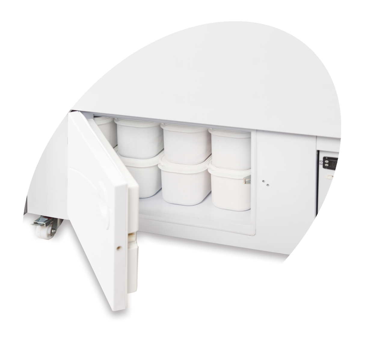 ISA - Ventilated Scoop Ice Cream Display - BERMUDA RV10