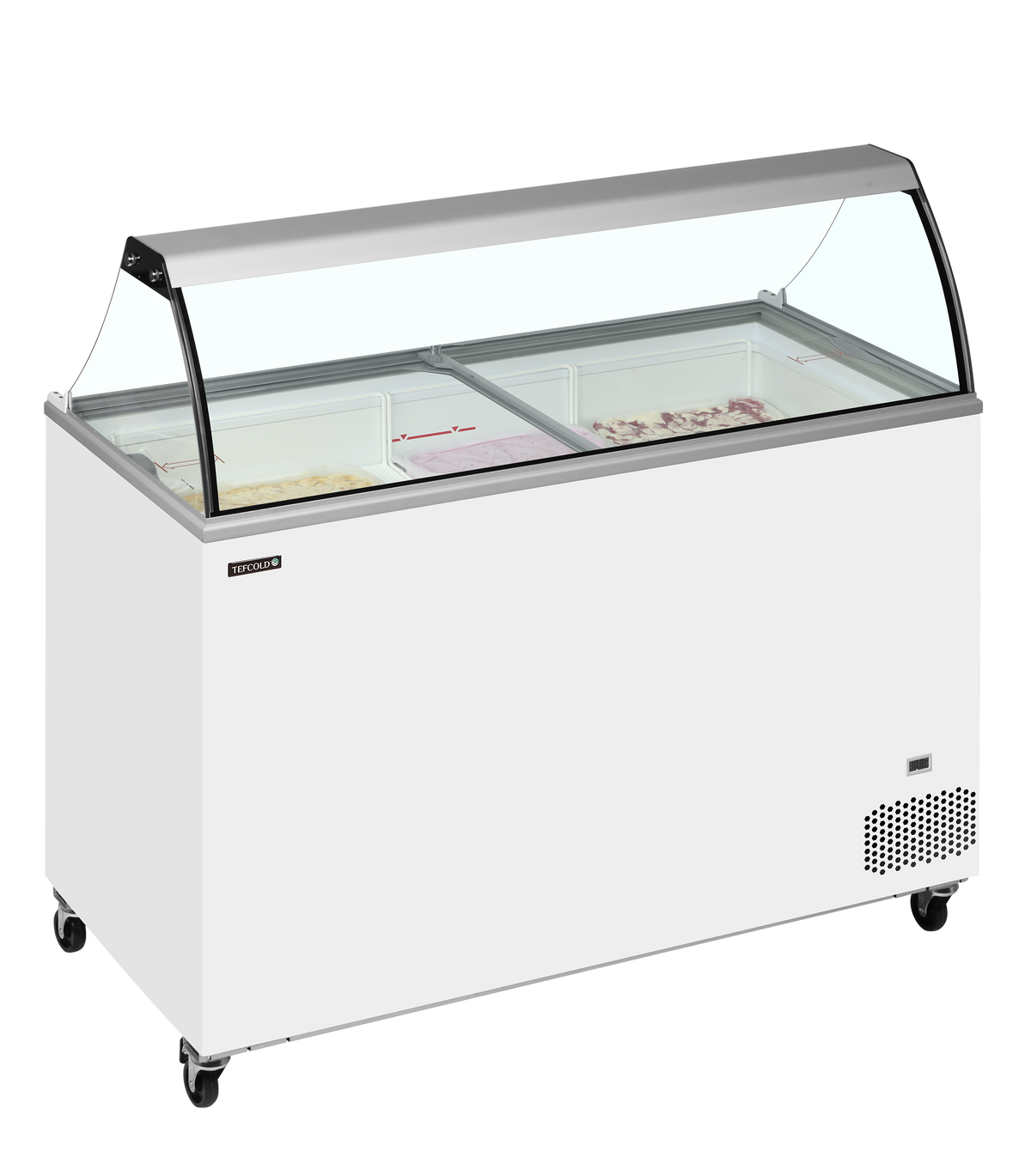 Scoop Ice Cream Display w/Baskets - IC401SC + CANOPY