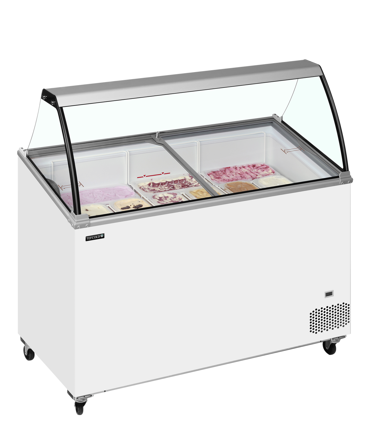 - - Scoop Ice Cream Display - IC401SCE + CANOPY