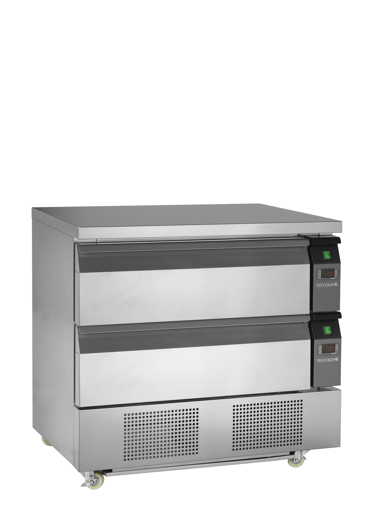Tefcold Dual Temperature Gastronorm Counter 102L, +2 to +8 / -18 to -22°C – UD2-22