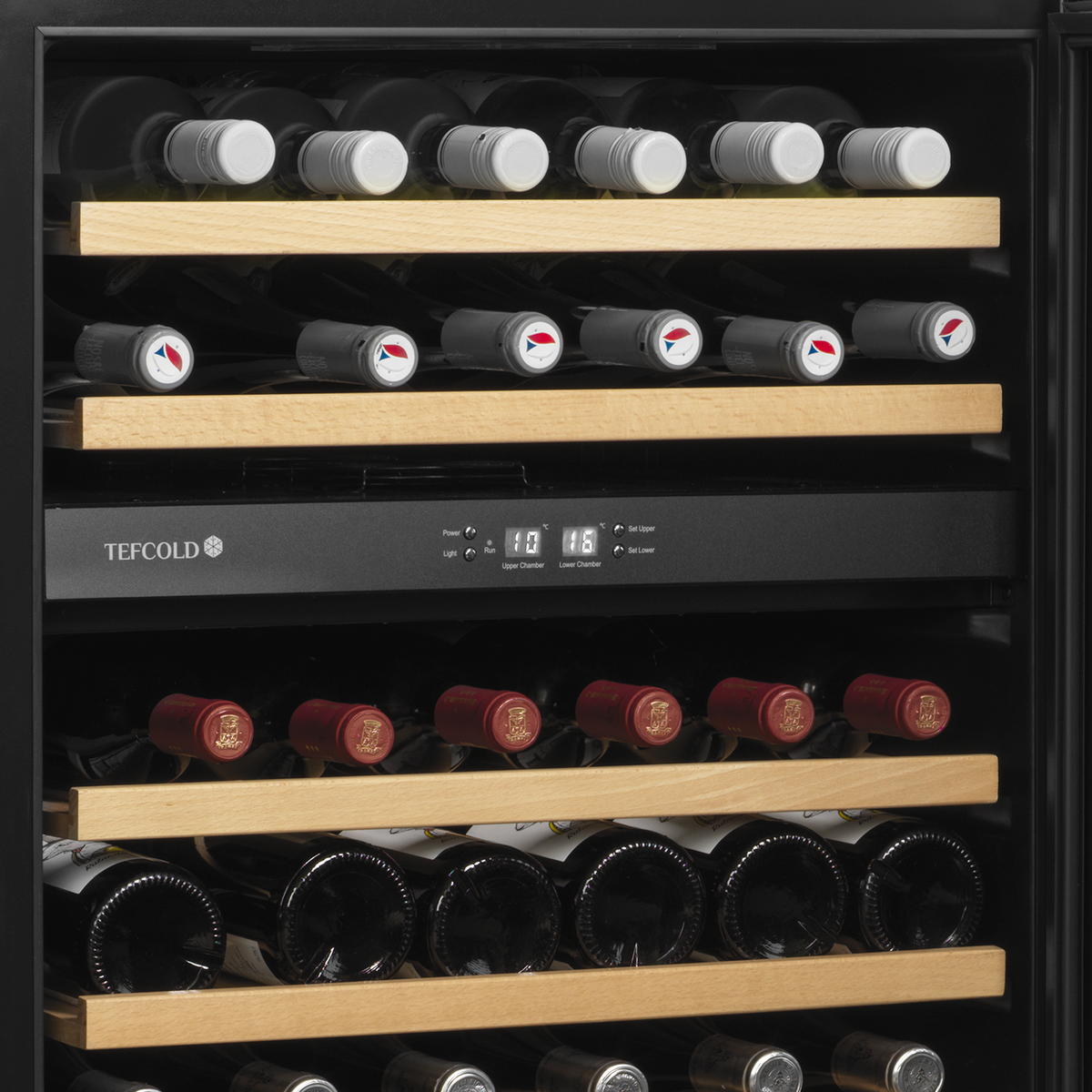 Tefcold Wine Cooler 141L, Glass Door, +5 to +18°C – TFW200-S – image 3