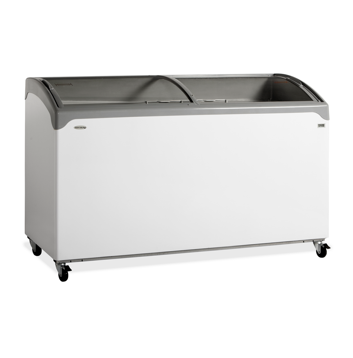 TEFCOLD - Sliding Curved Glass Lid Chest Freezer - NIC500SCEB