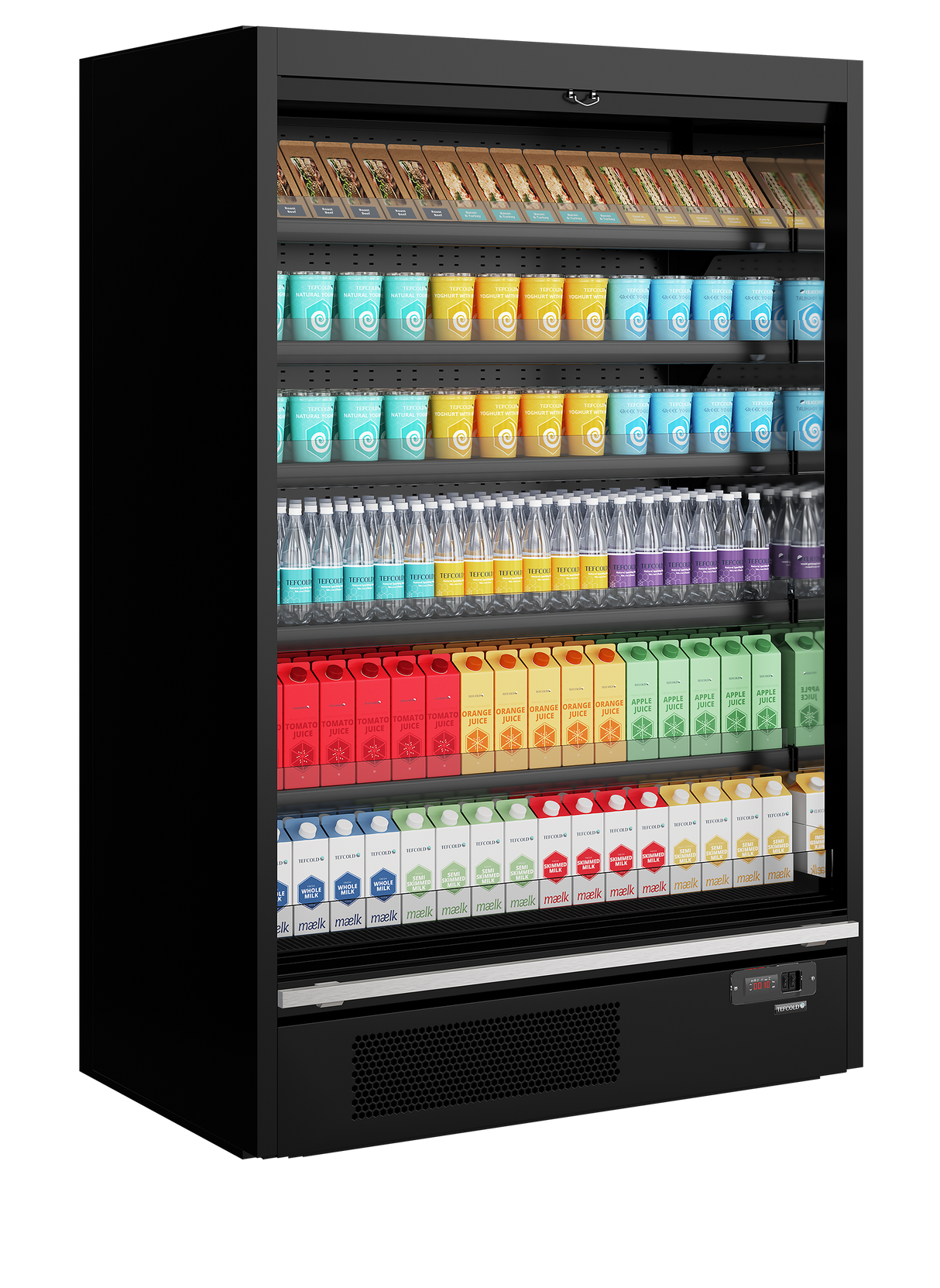 TEFCOLD - Multideck - Galaxy+ GP14 Black