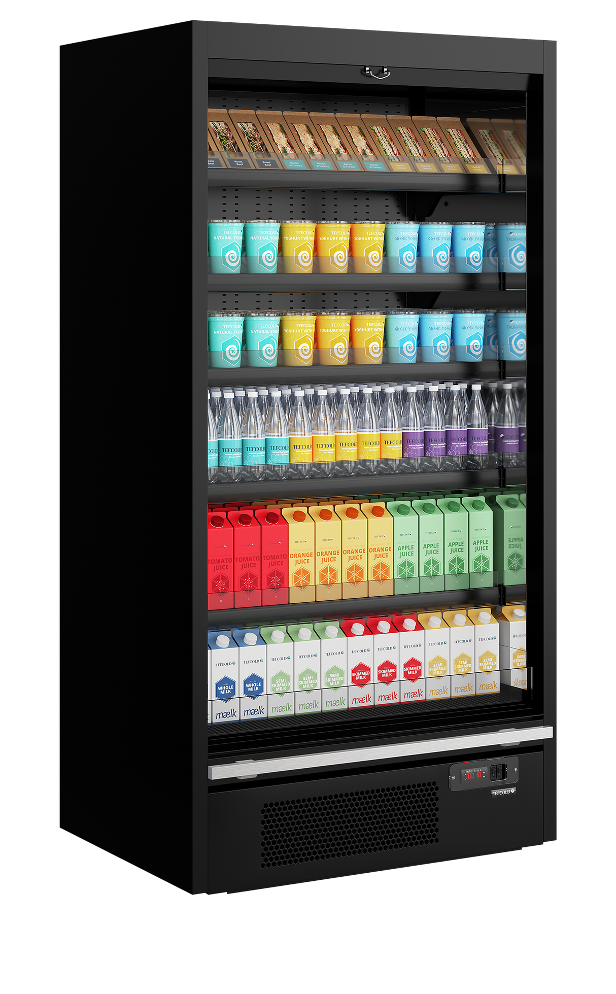 TEFCOLD - Multideck - Galaxy+ GP10 Black