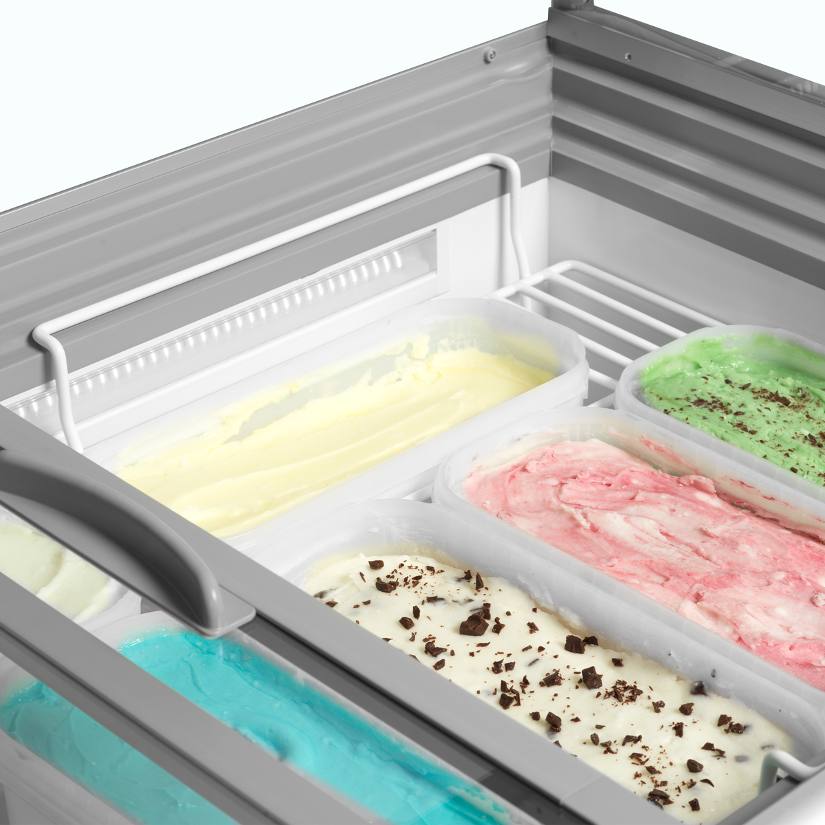 Tefcold Scoop Ice Cream Display 408L, -23 to -16°C – IDA500-W1+