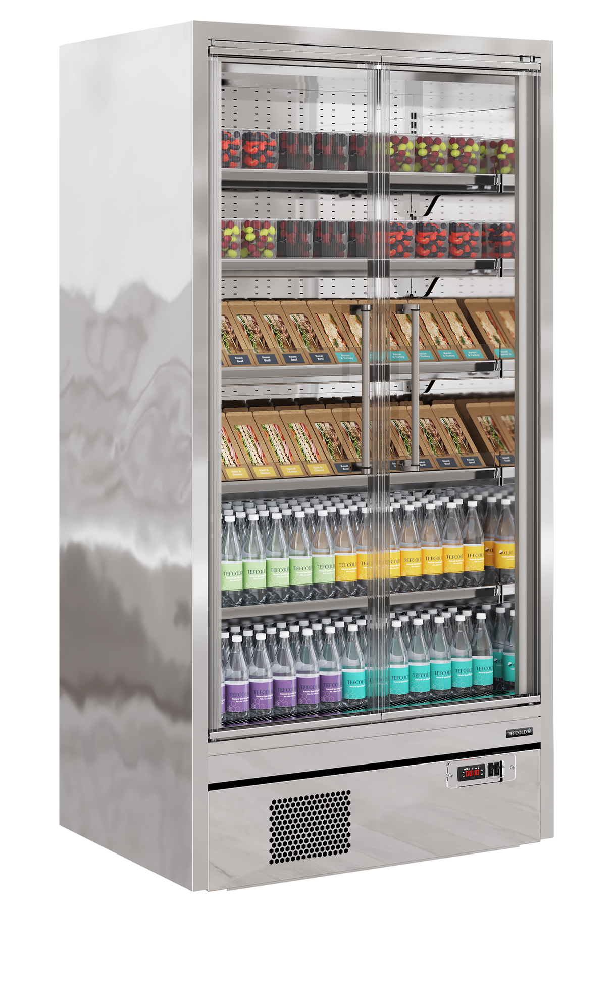 TEFCOLD - Multideck With Doors - Galaxy+ GP10FGD SS