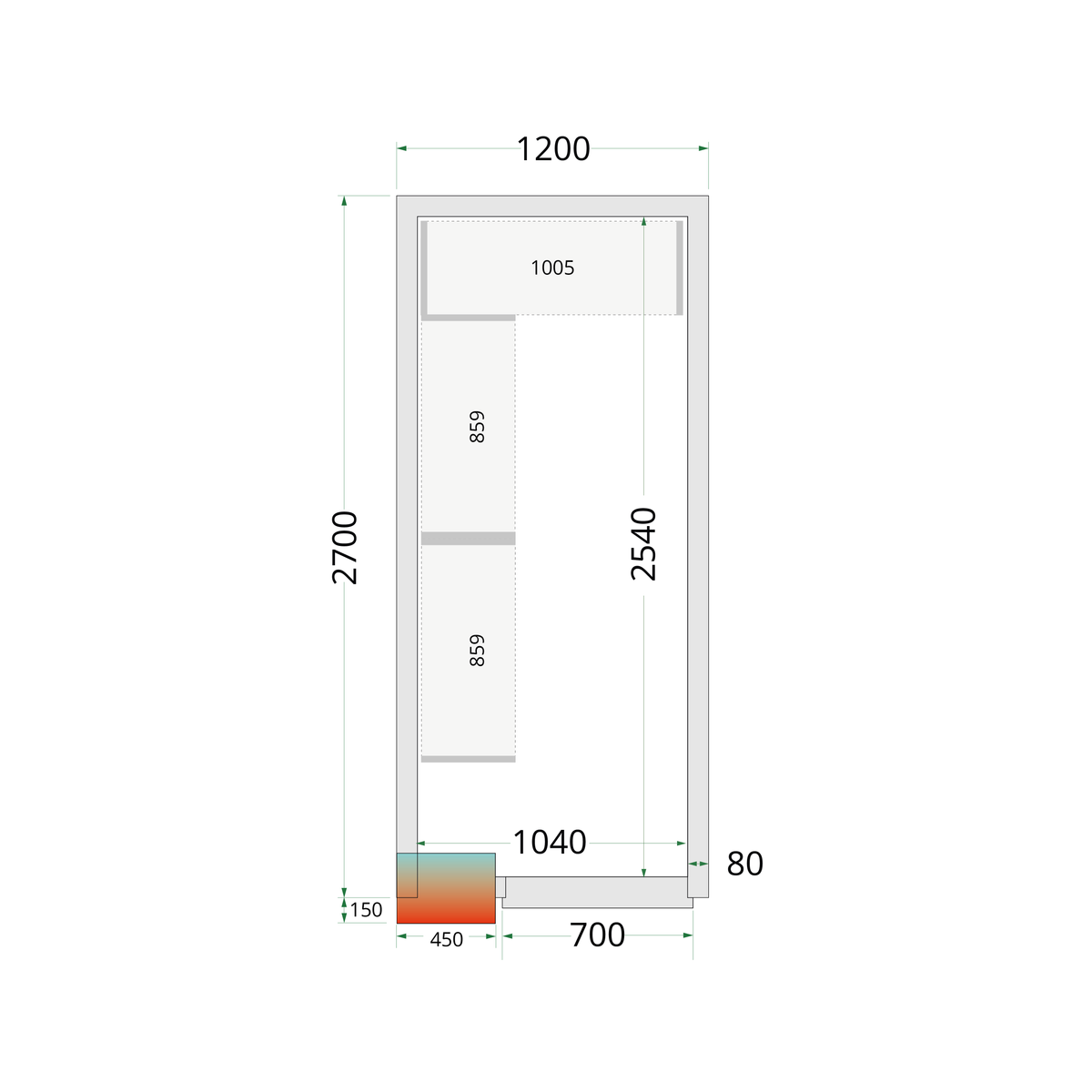 CRPF1227 - Shelf Rack System Kit
