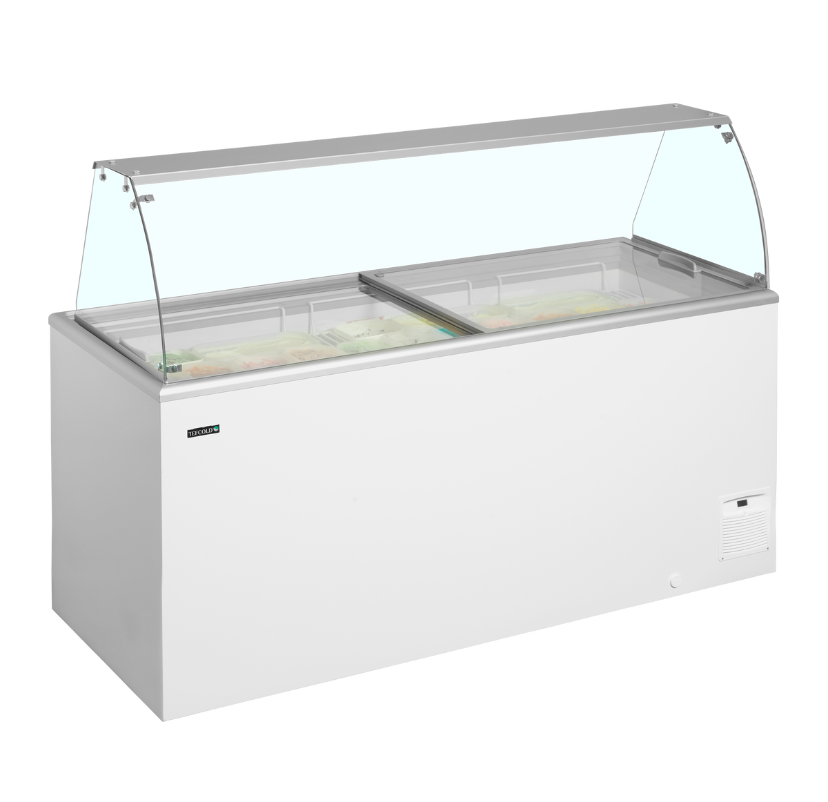 Scoop Ice Cream Display - IDA600-W1+