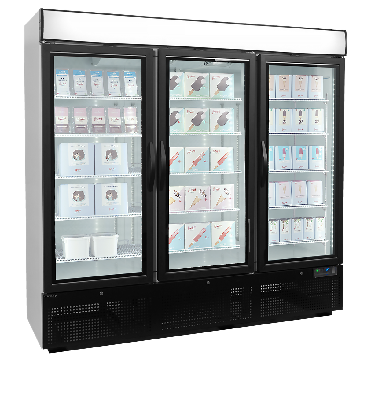 TEFCOLD - Glass Door Display Freezer - NF7500G