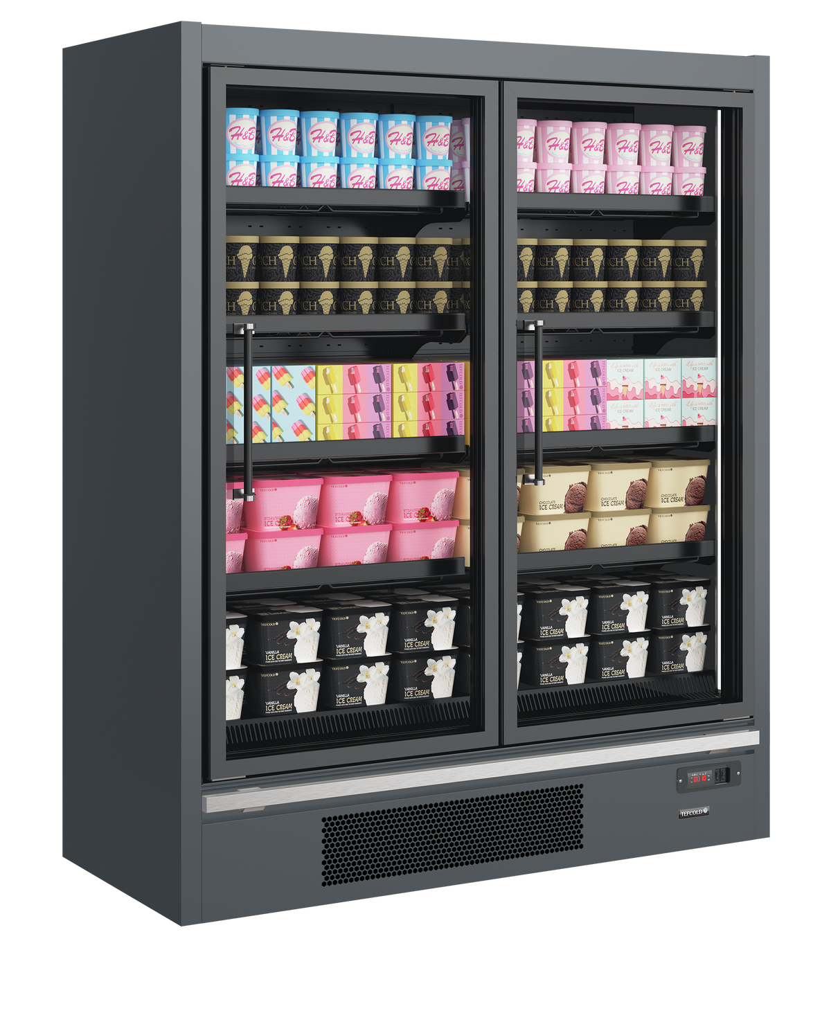 Glass Door Freezer - Galaxy+ GPF2D