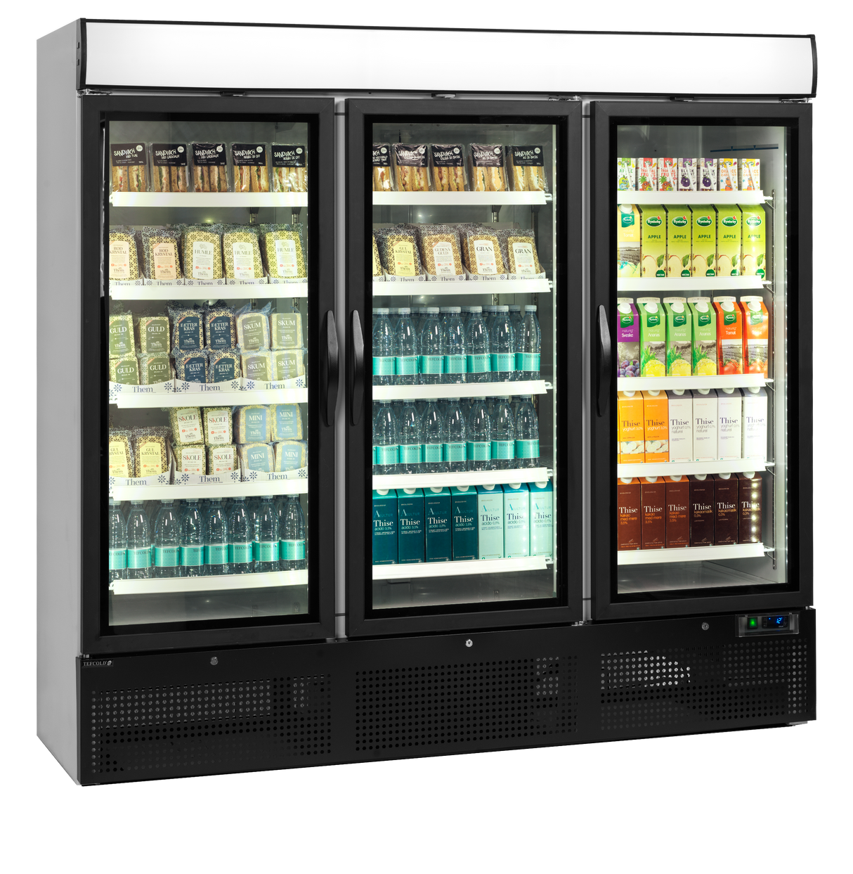 TEFCOLD - Glass Door Merchandiser - NC7500G