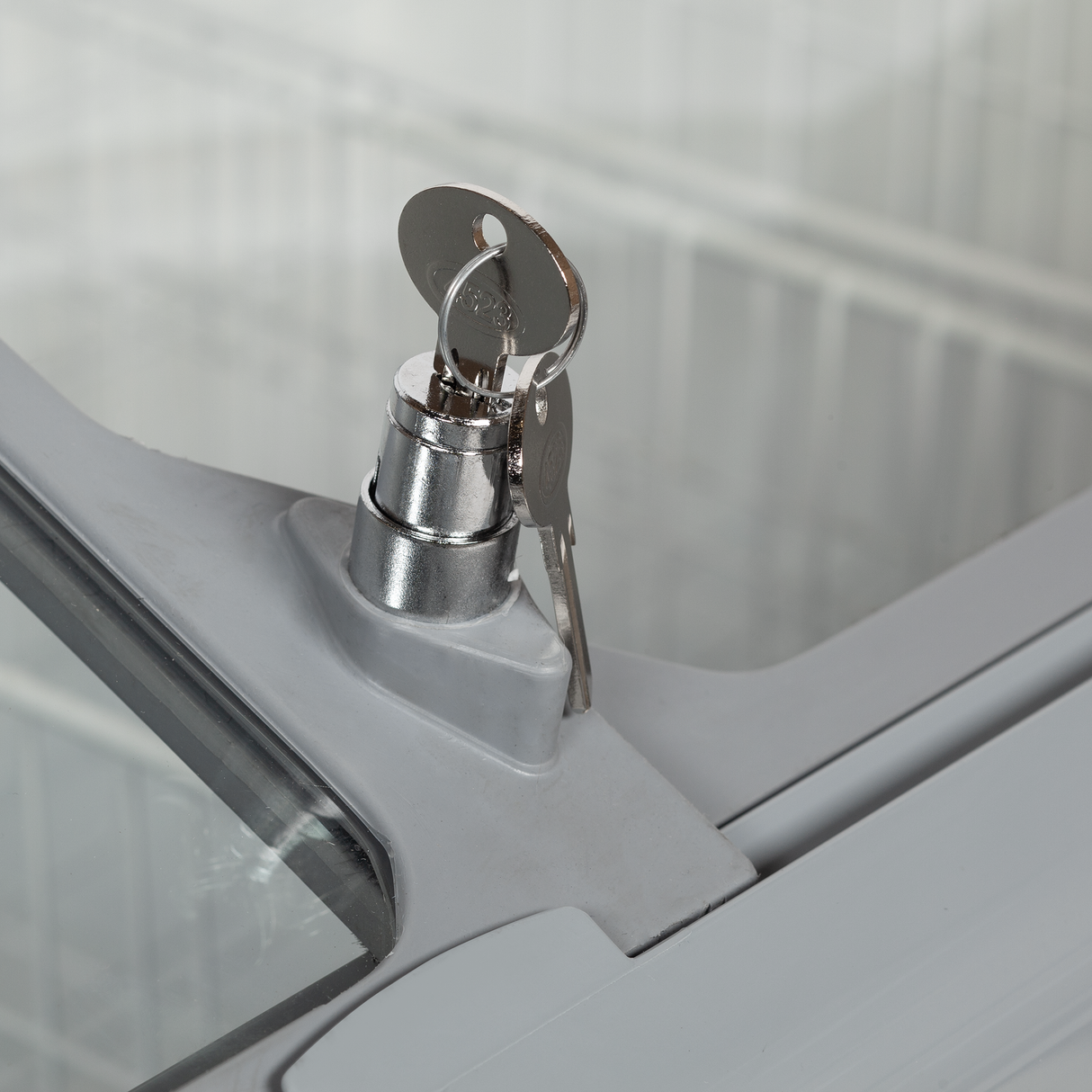 TEFCOLD - Sliding Curved Glass Lid Chest Freezer - NIC301SCEB