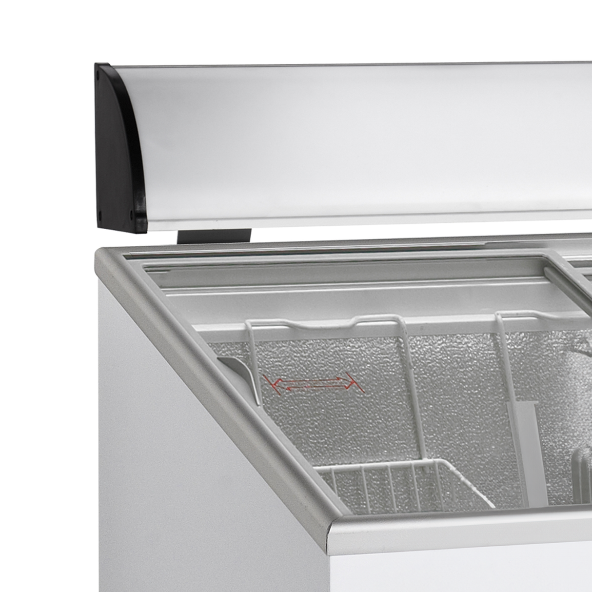 TEFCOLD - Hinged Glass Lid Chest Freezer - ST160