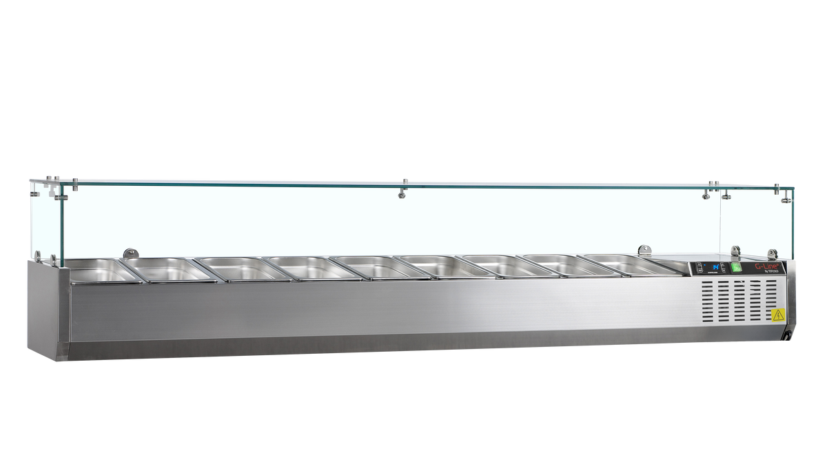 G-Line Gastronorm Topping Shelf GN1/3 64L, +2 to +8°C – GVC38-200
