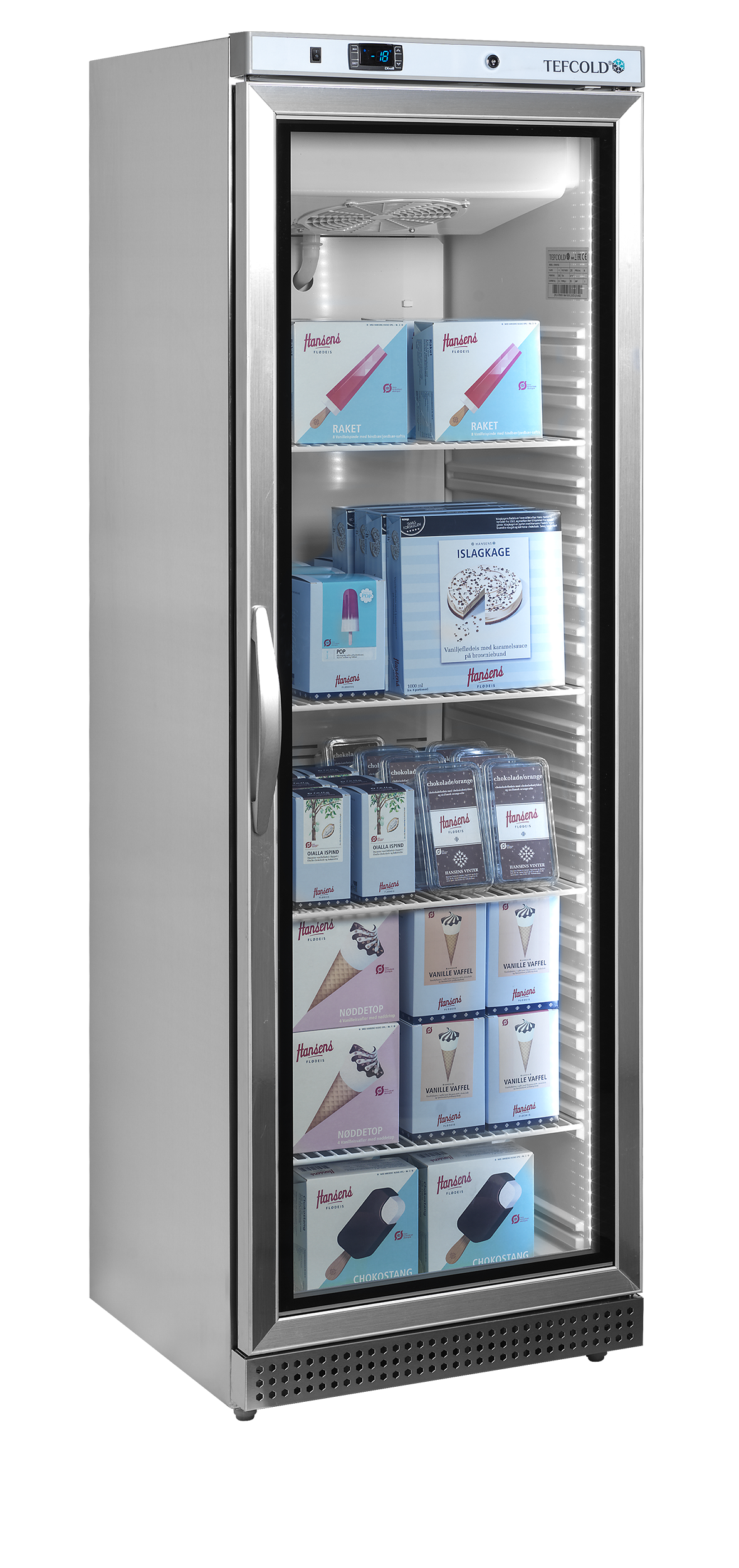 TEFCOLD - Glass Door Display Freezer - UF400VSG