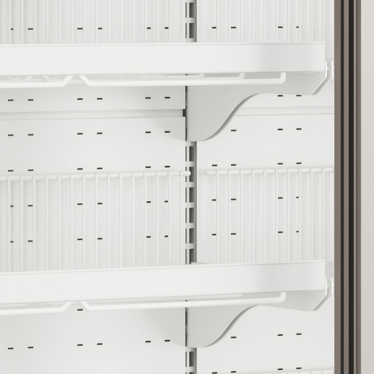 Tefcold Glass Door Freezer 1300L, 3-Door Glass, -21 to -18°C – Galaxy+ GPF3D White