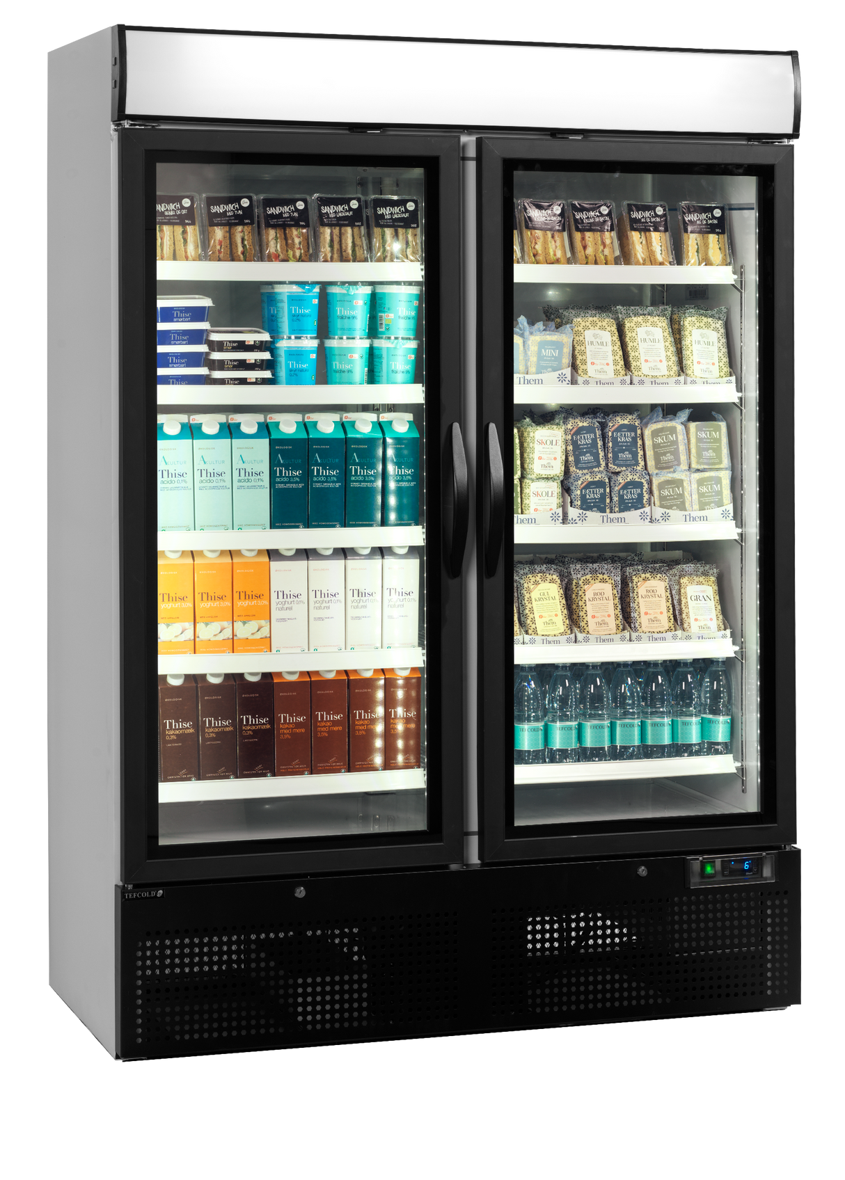 TEFCOLD - Glass Door Merchandiser - NC5000G