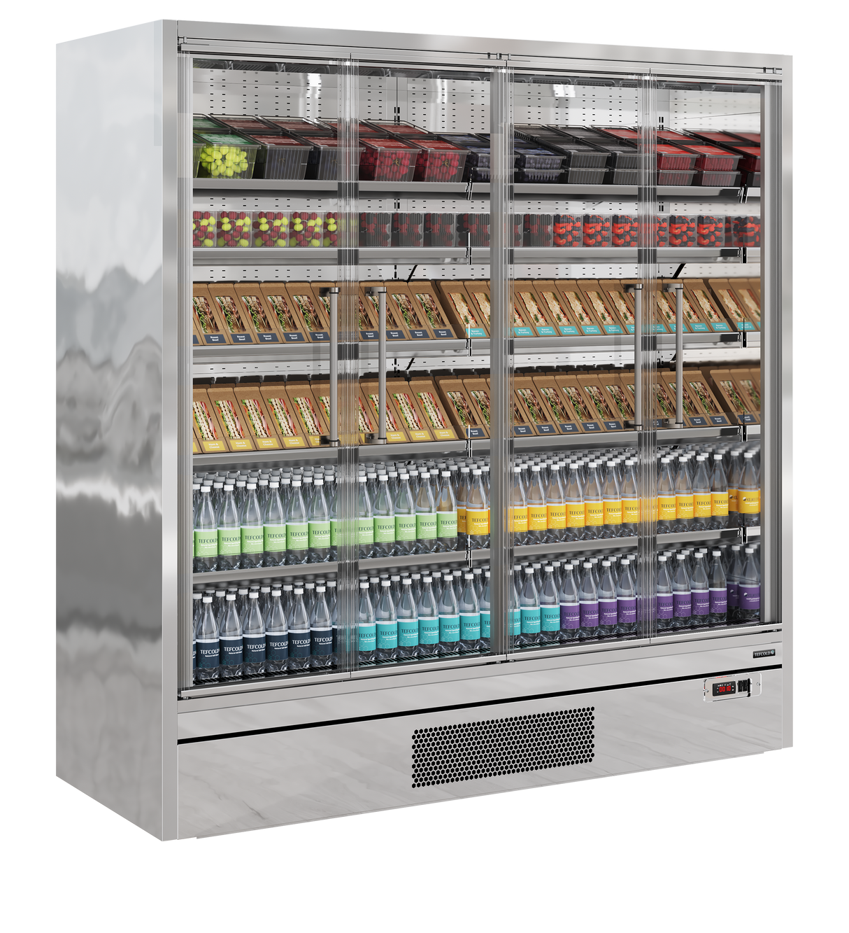 TEFCOLD - Multideck With Doors - Galaxy+ GP20FGD SS