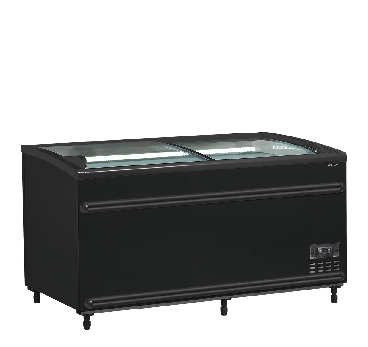 TEFCOLD - Black Supermarket Cooler / Freezer - SFI145B-CF VS