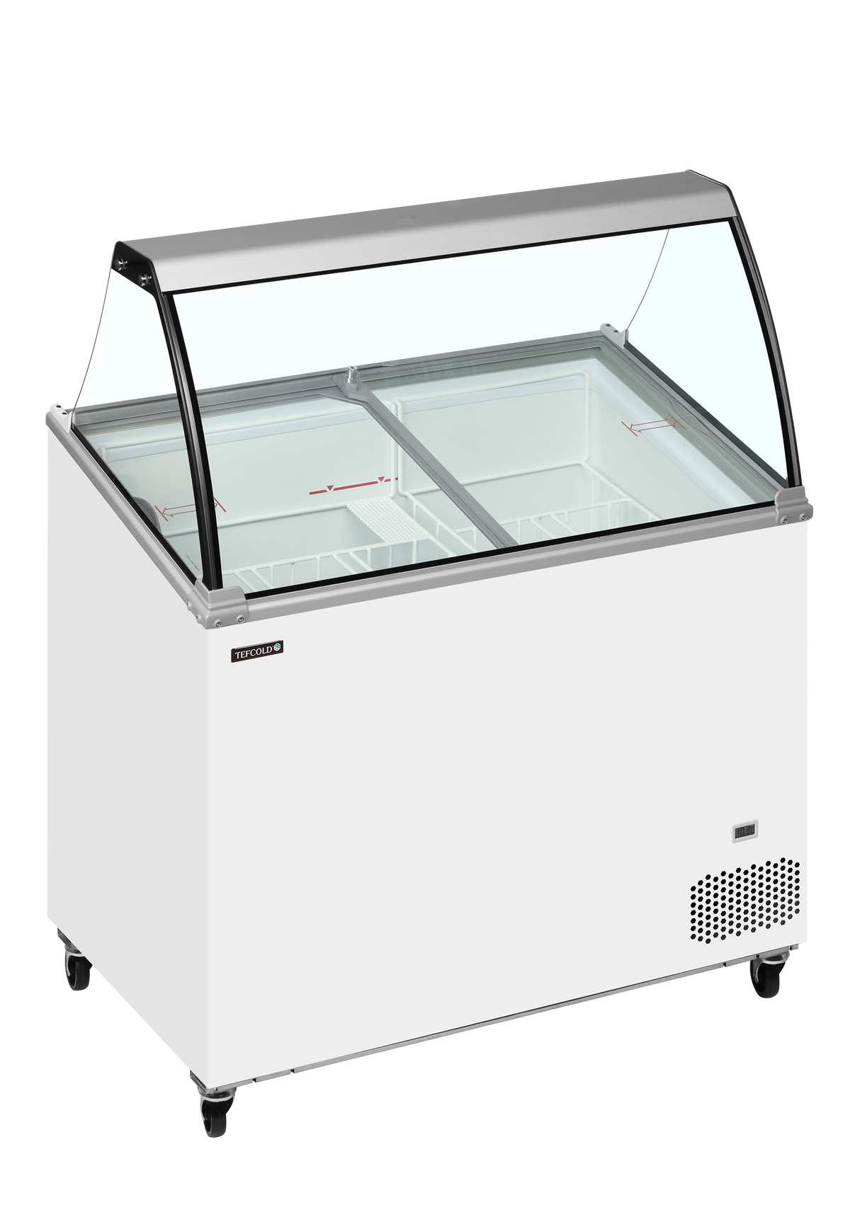 - - Scoop Ice Cream Display - IC301SCE + CANOPY