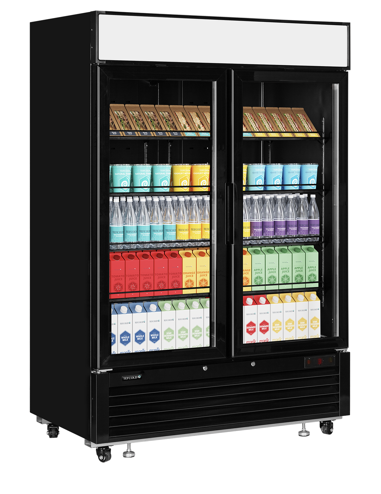 TEFCOLD - Glass Door Merchandiser - LGC5000 Black