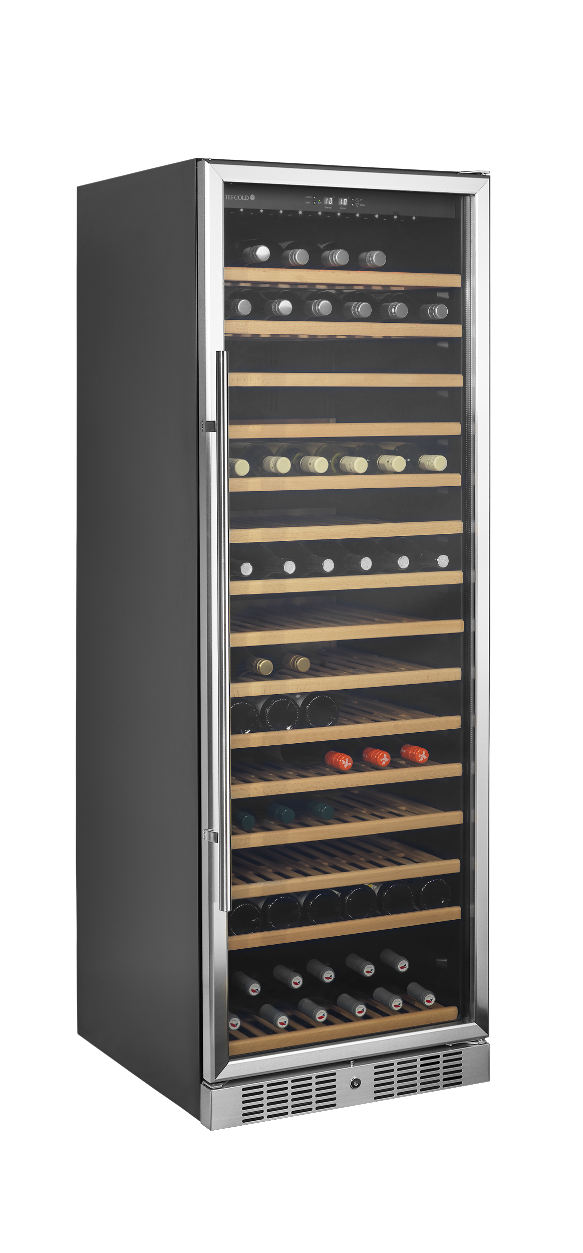 Tefcold Wine Cooler 350L, Glass Door, +5 to +18°C – TFW400-S – image 2