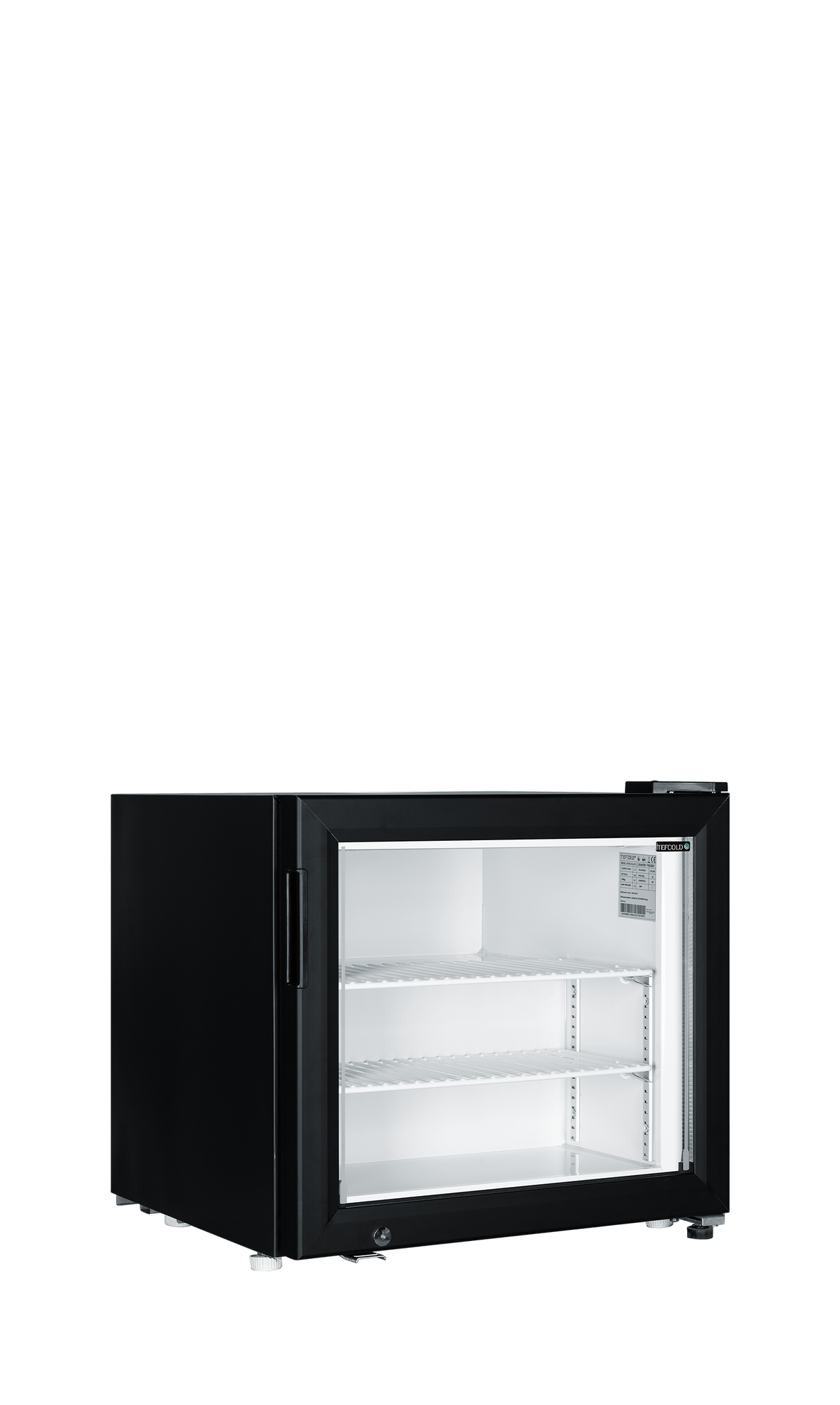 TEFCOLD - Glass Door Display Freezer - UF50G Black