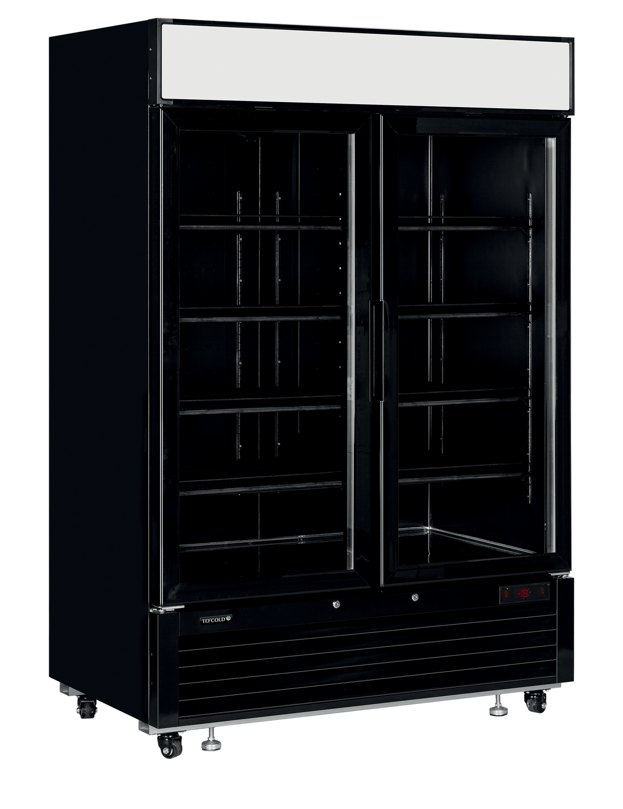 TEFCOLD - Glass Door Display Freezer - LGF5000 BLACK