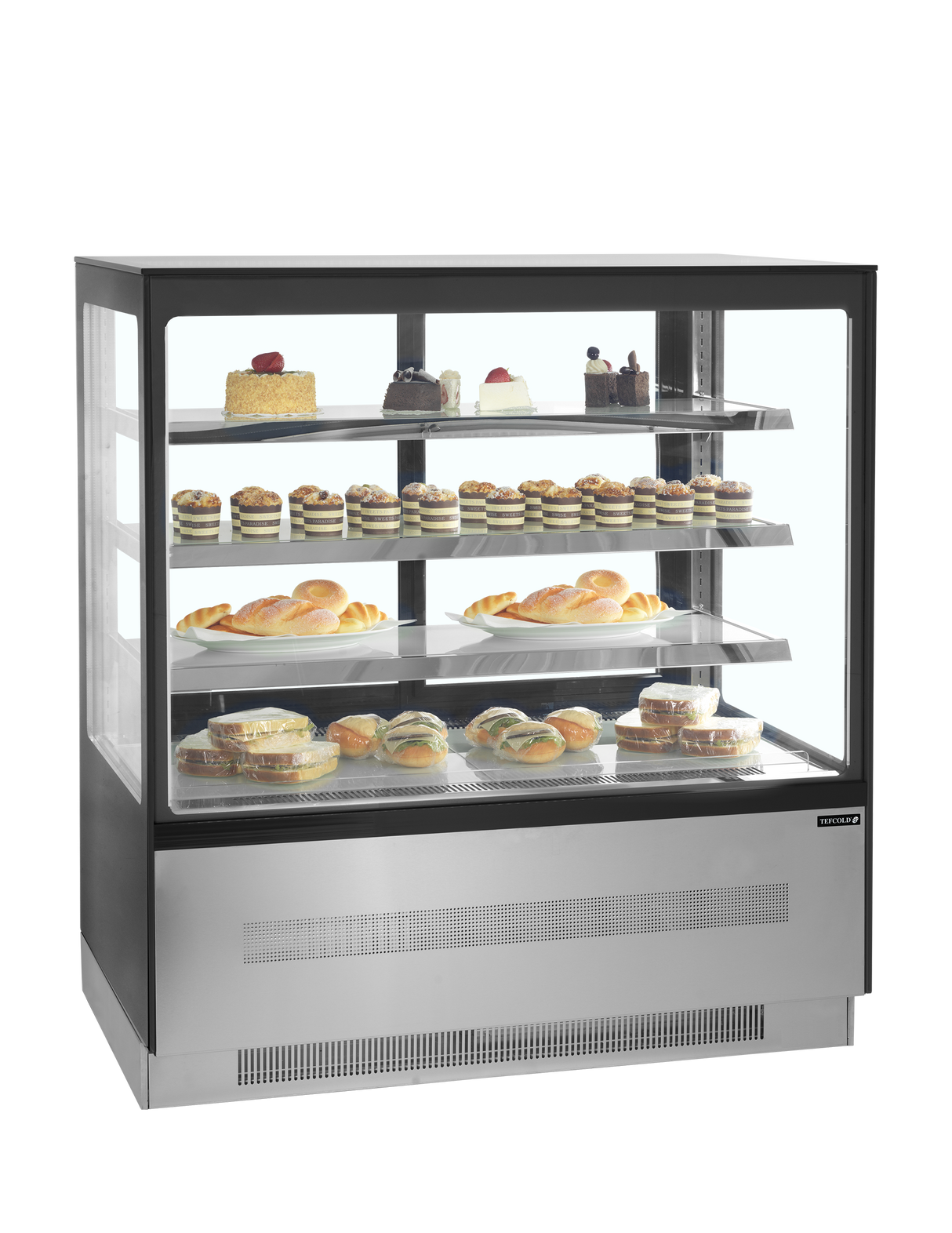 TEFCOLD - Chilled Display Cabinet - LPD903F/BLACK