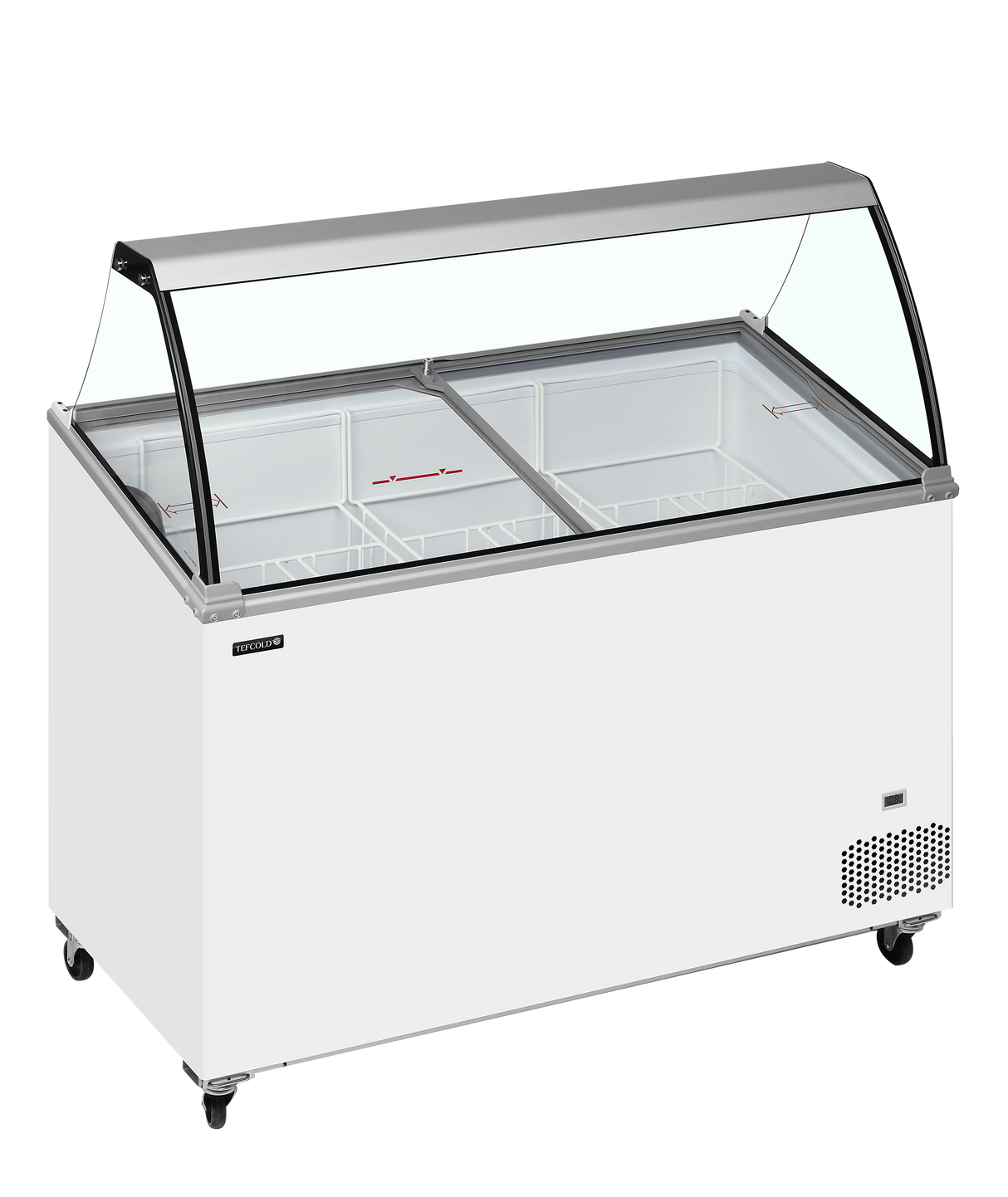 - - Scoop Ice Cream Display - IC401SCE + CANOPY