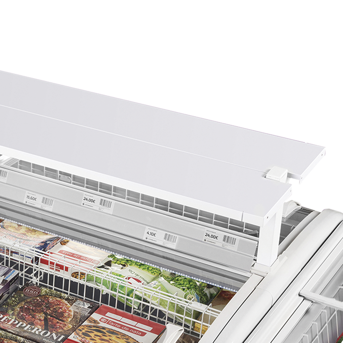 High Vision Freezer - DUPLA 2.2DE White
