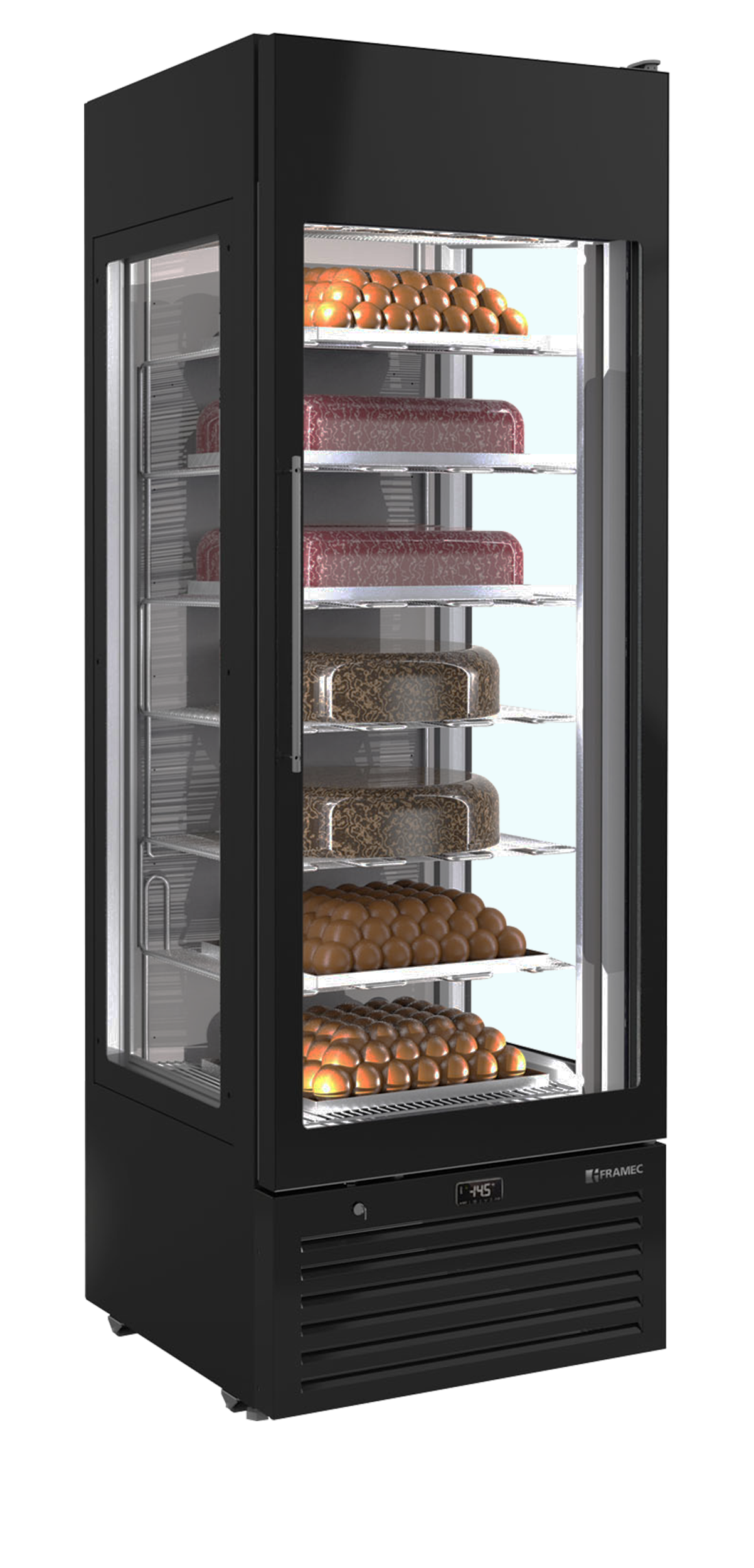 Framec - Glass Display Freezer - VENERE NS