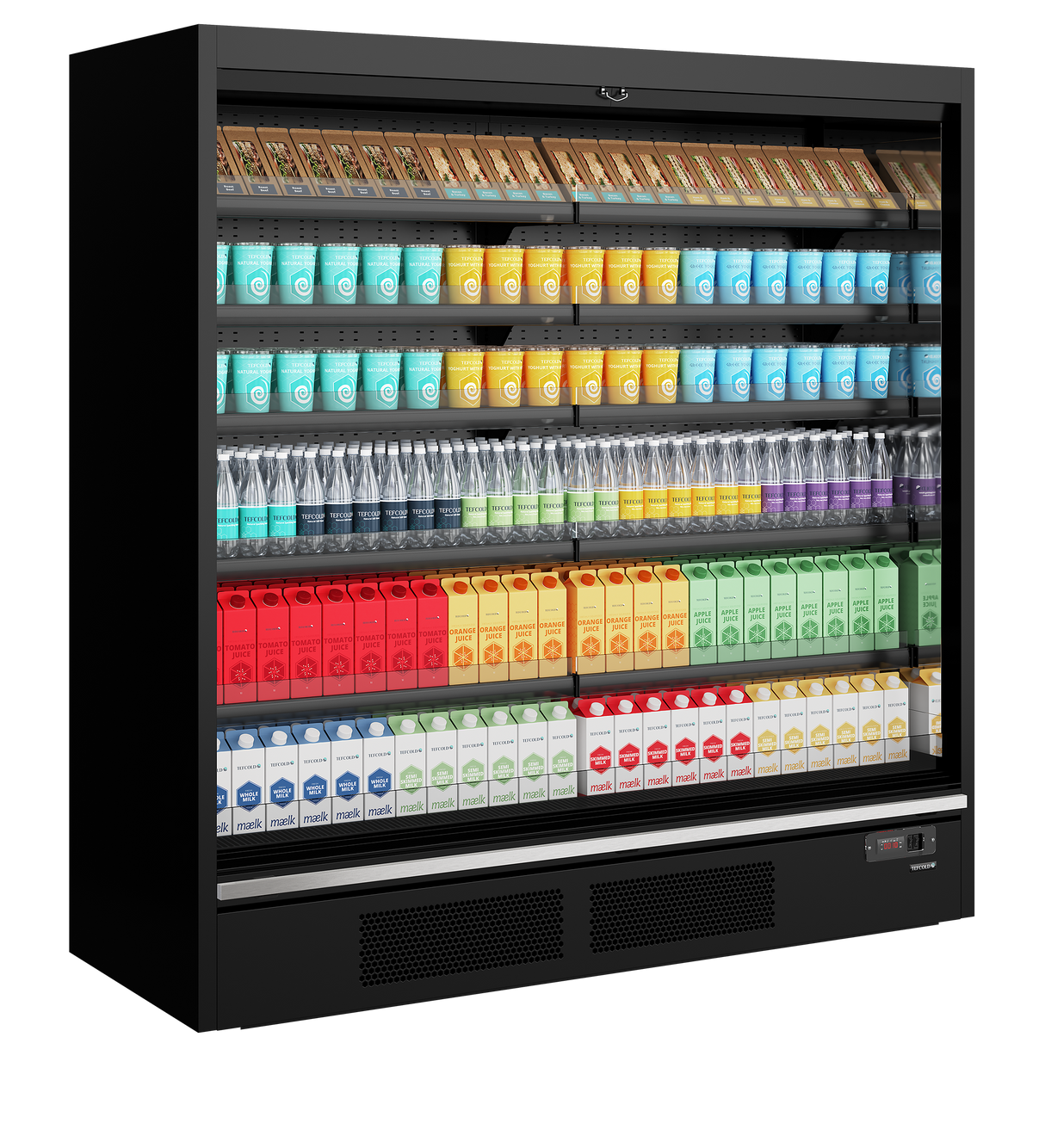 TEFCOLD - Multideck - Galaxy+ GP20 Black