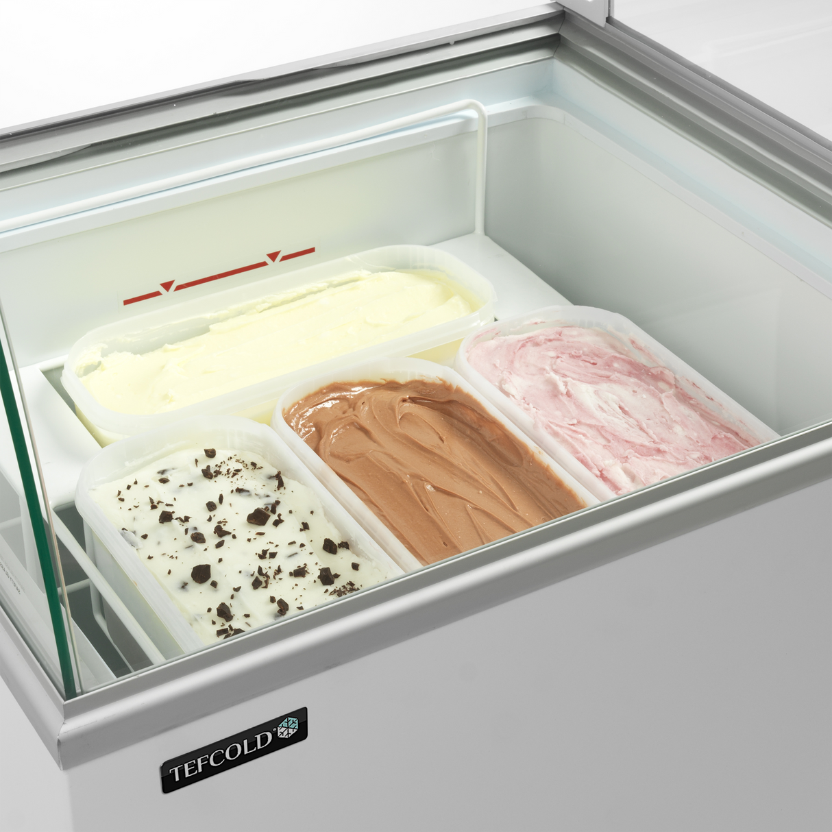 - - Scoop Ice Cream Display - IC201SCE + CANOPY