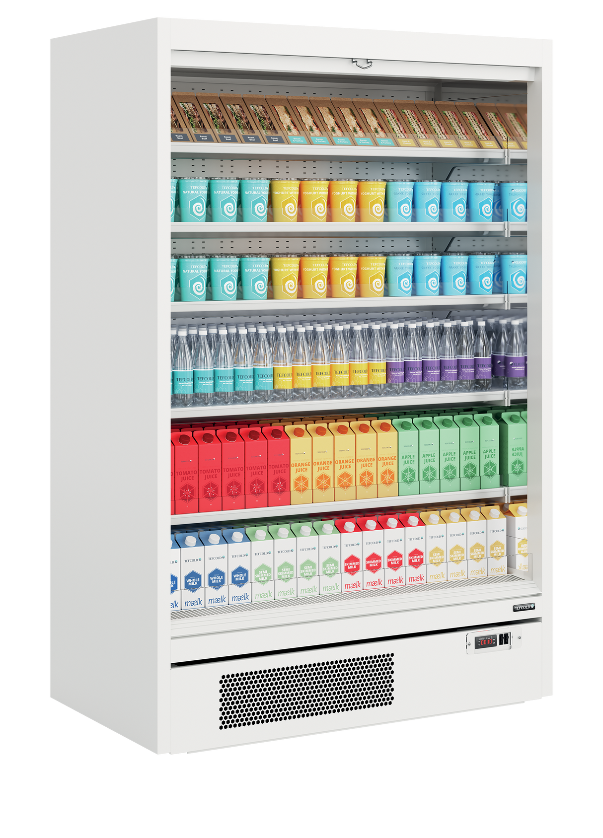 TEFCOLD - Multideck - Galaxy+ GP14 White